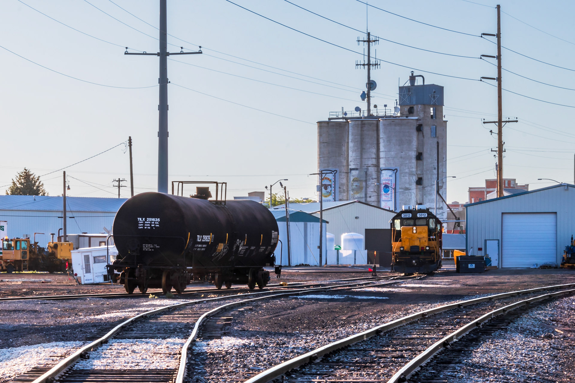 Railyard and Grain Storage Twin Falls