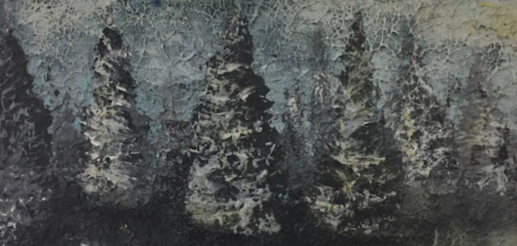 Acrylic on Masonite 1' x 2"