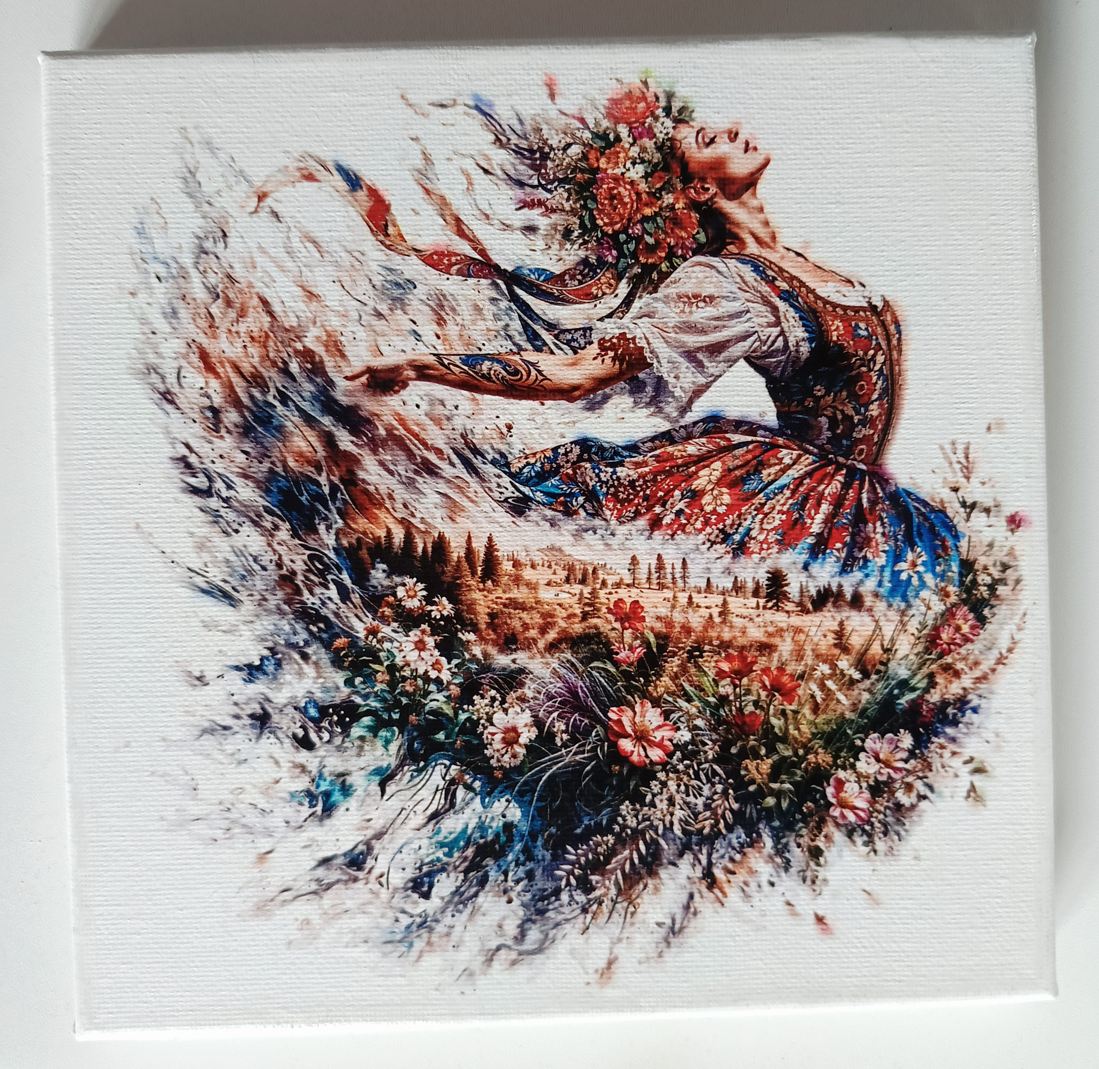 04 | Słowianki - canvas 25x25cm