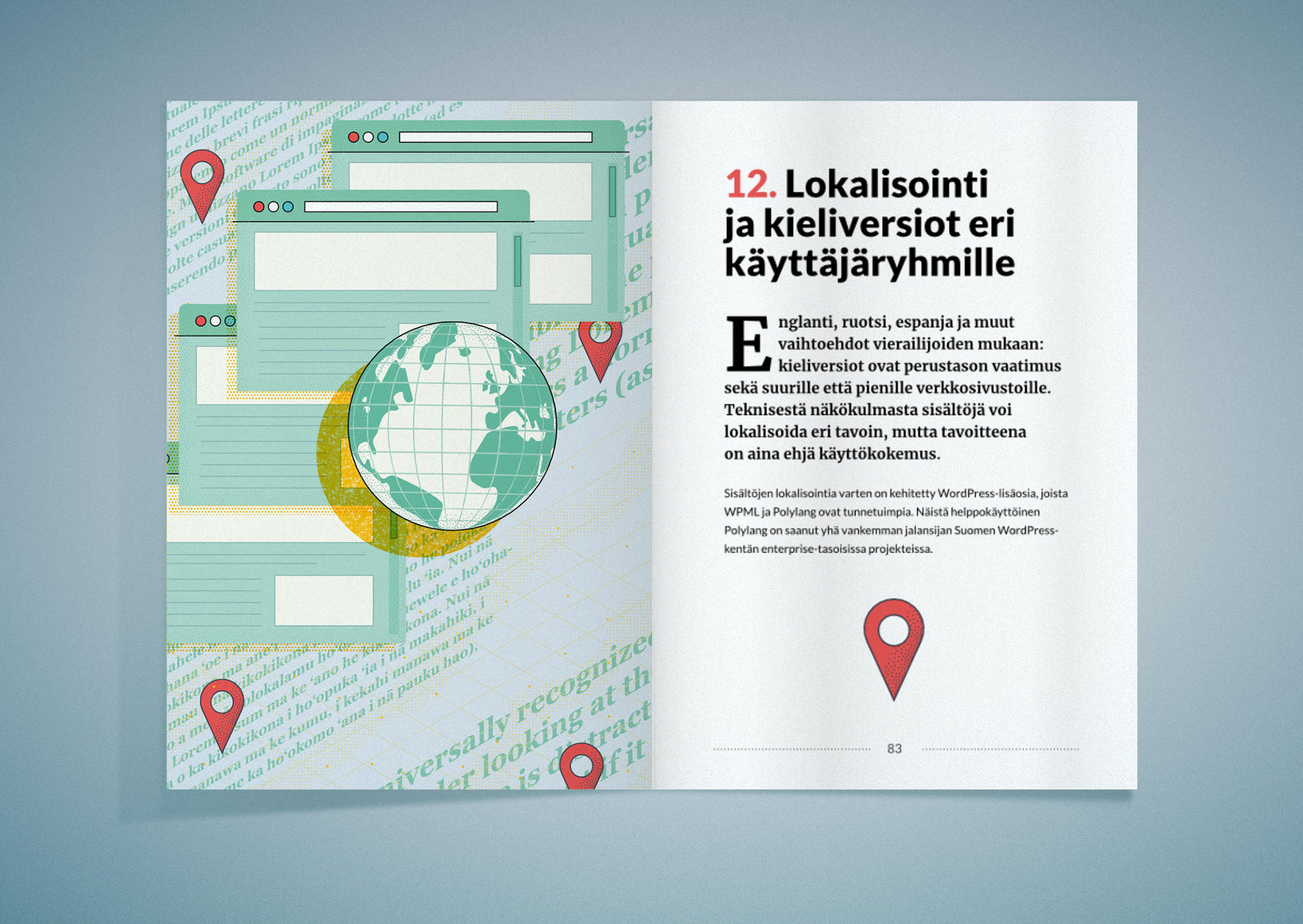 Lokalisointi ja kieliversiot eri käyttäjäryhmille