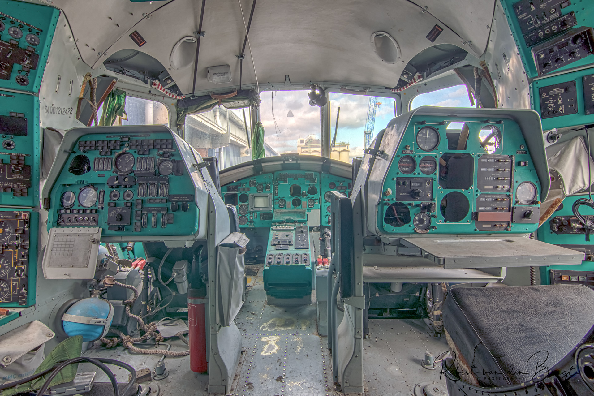 Abandoned helikopter