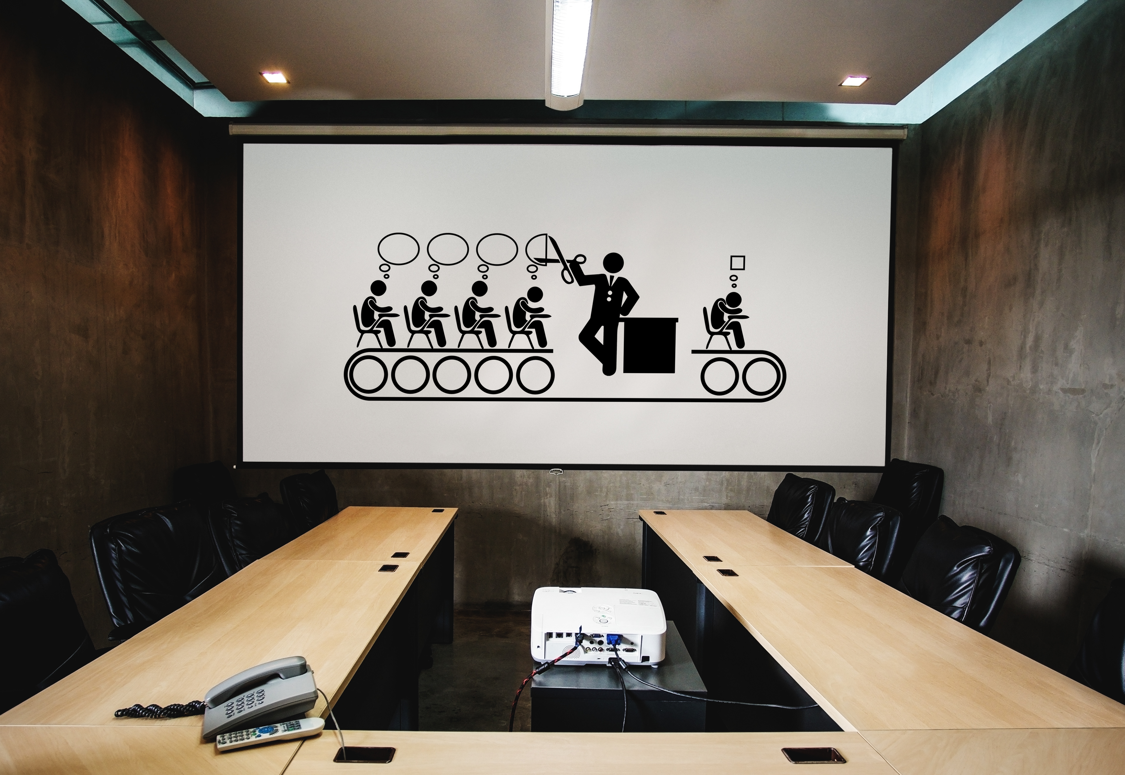 grafiki projektowane pod prezentacje szkoleniowe