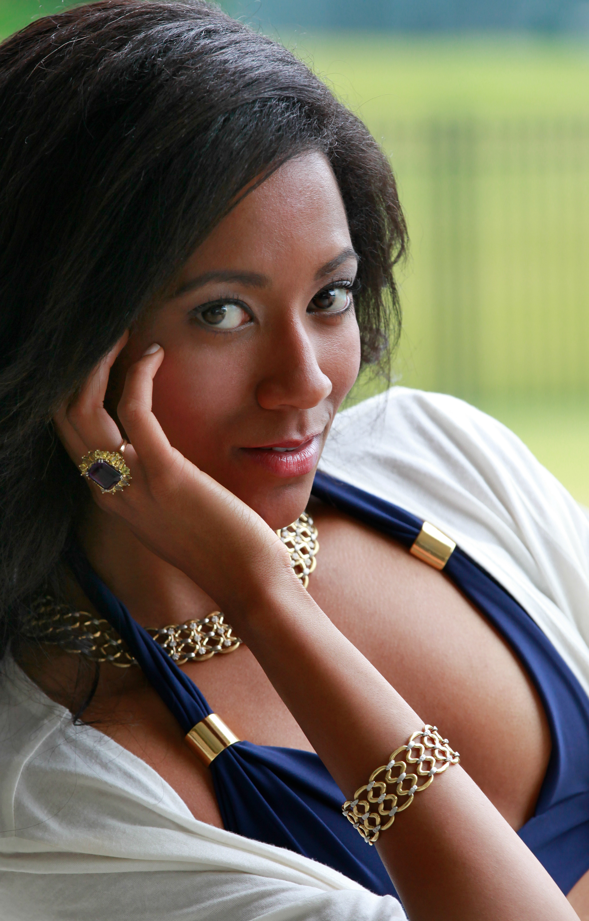Styling by Chris Caswell / Jewelry by Seng Jewelers