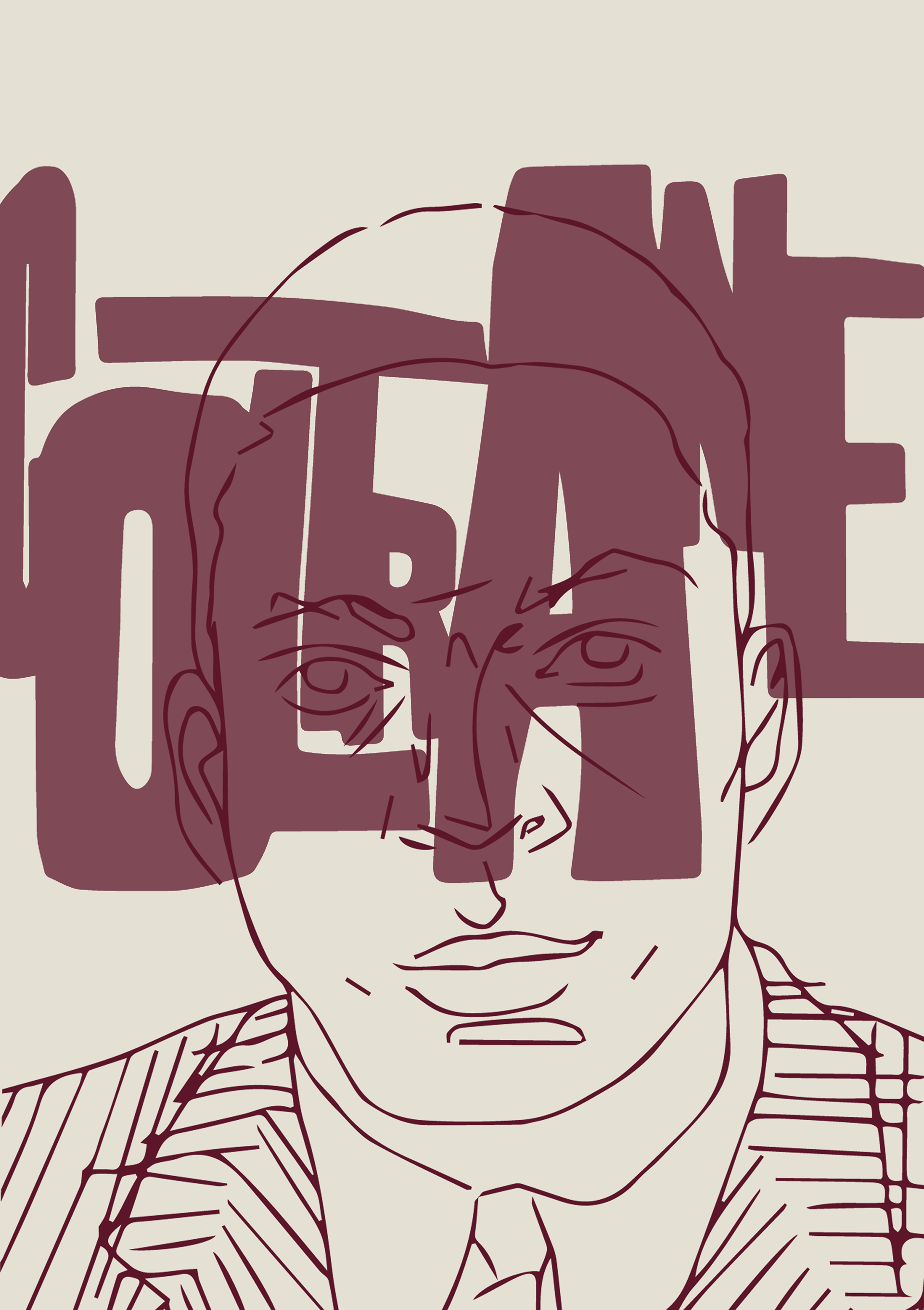 Original "COLTRANE" typography design by Gunter Keiser.