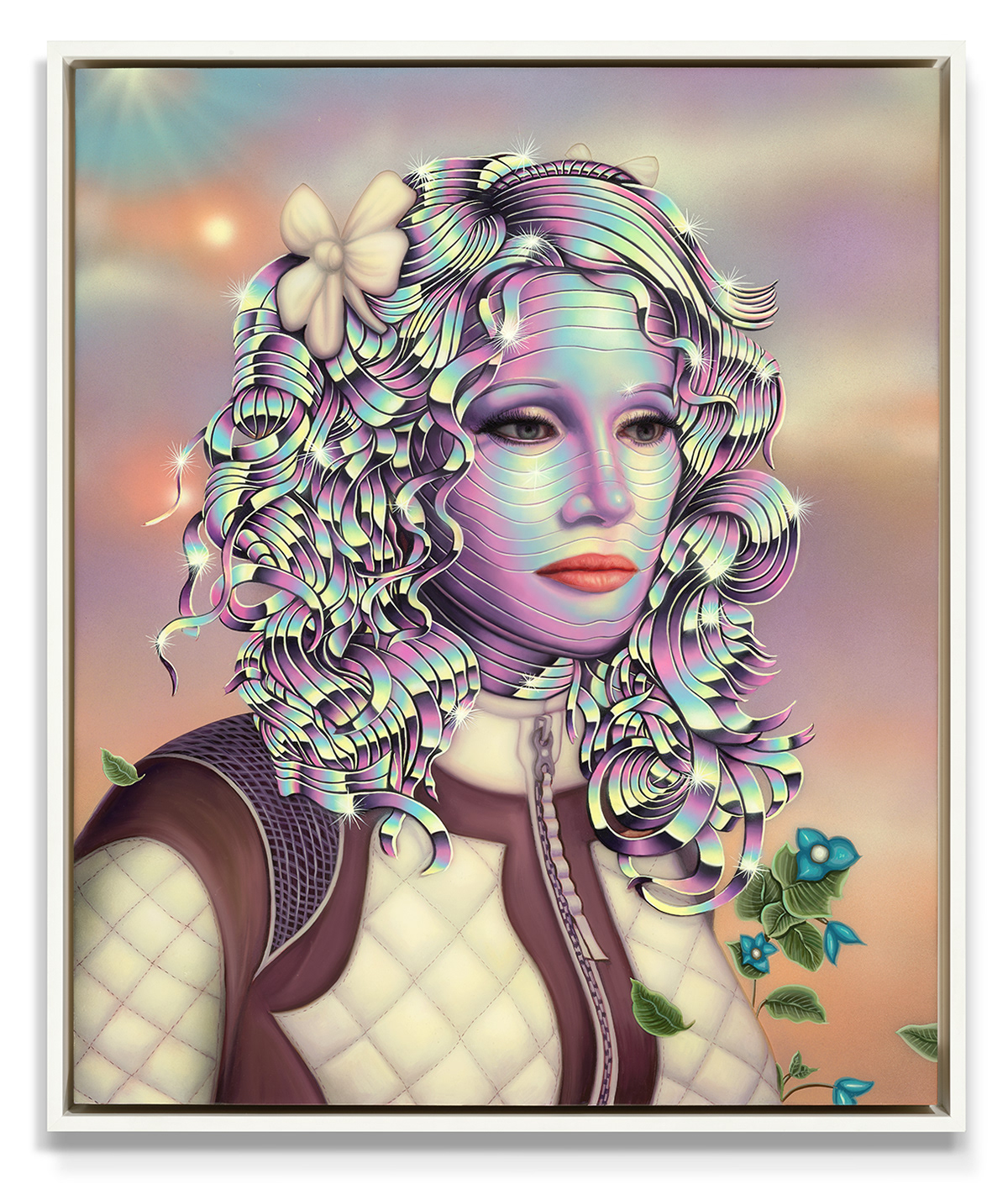 Erik Mark Sandberg Painting Jaguar