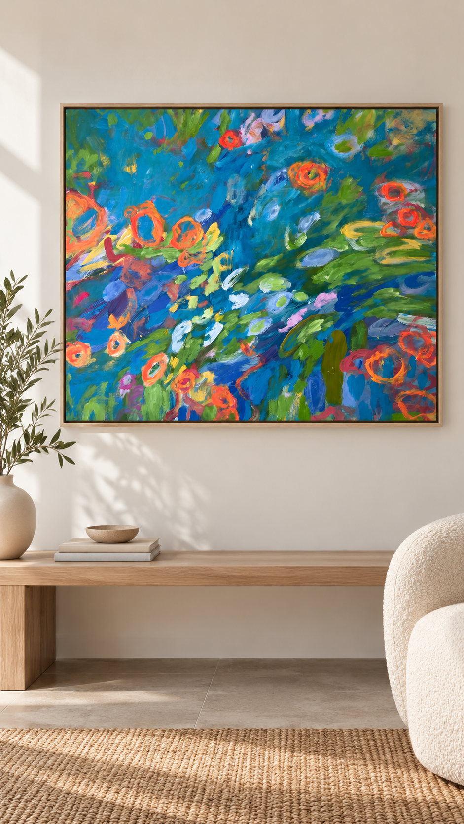 The Coral Garden 95x113cm