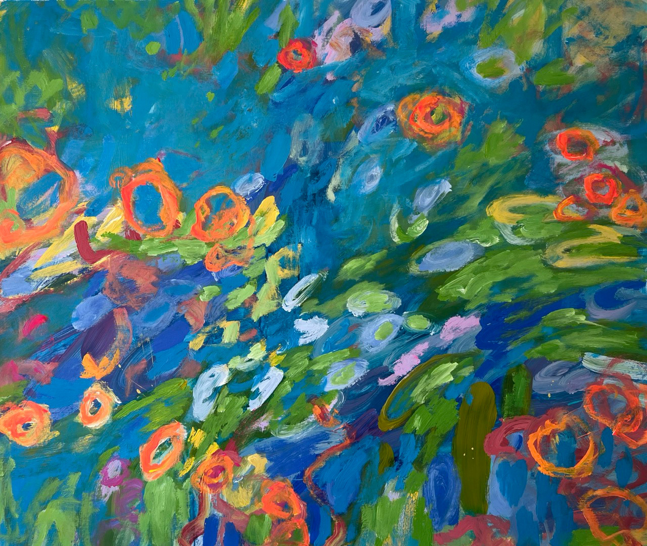 The Coral Garden 95x113cm