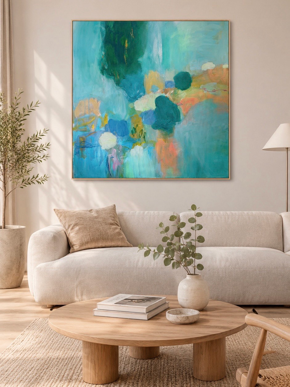 The Summer We Met 115x115 cm