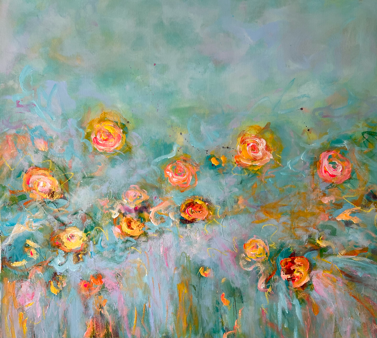 In The Quiet Light 85x90cm