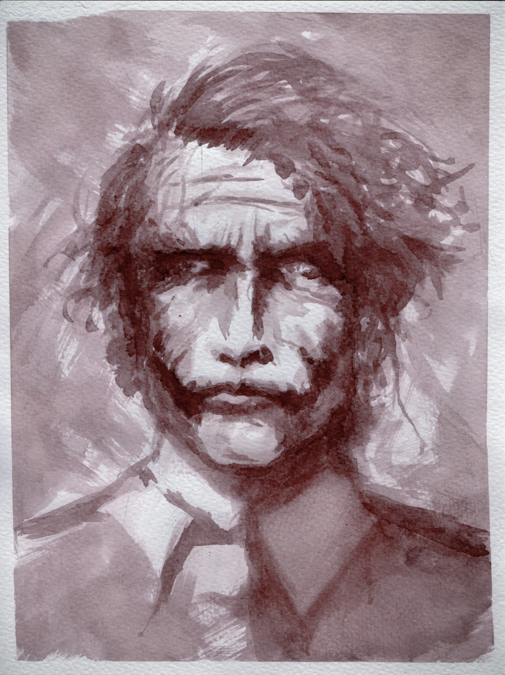 Joker - Painted with wine