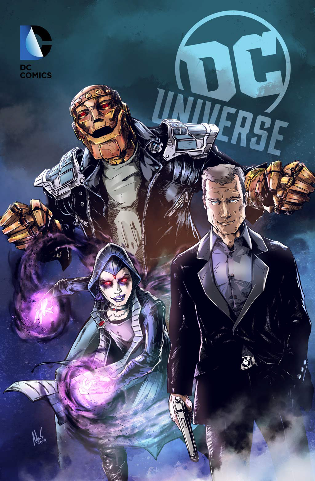 Robotman, Raven, & Christopher Chance.