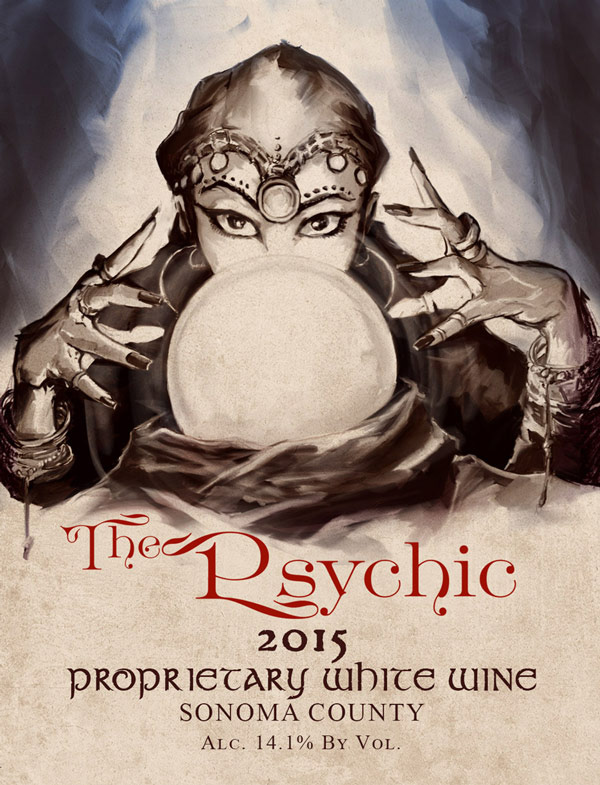 Unused "The Psychic" artwork