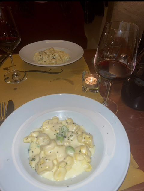 Pear Ravioli from 4 Leoni