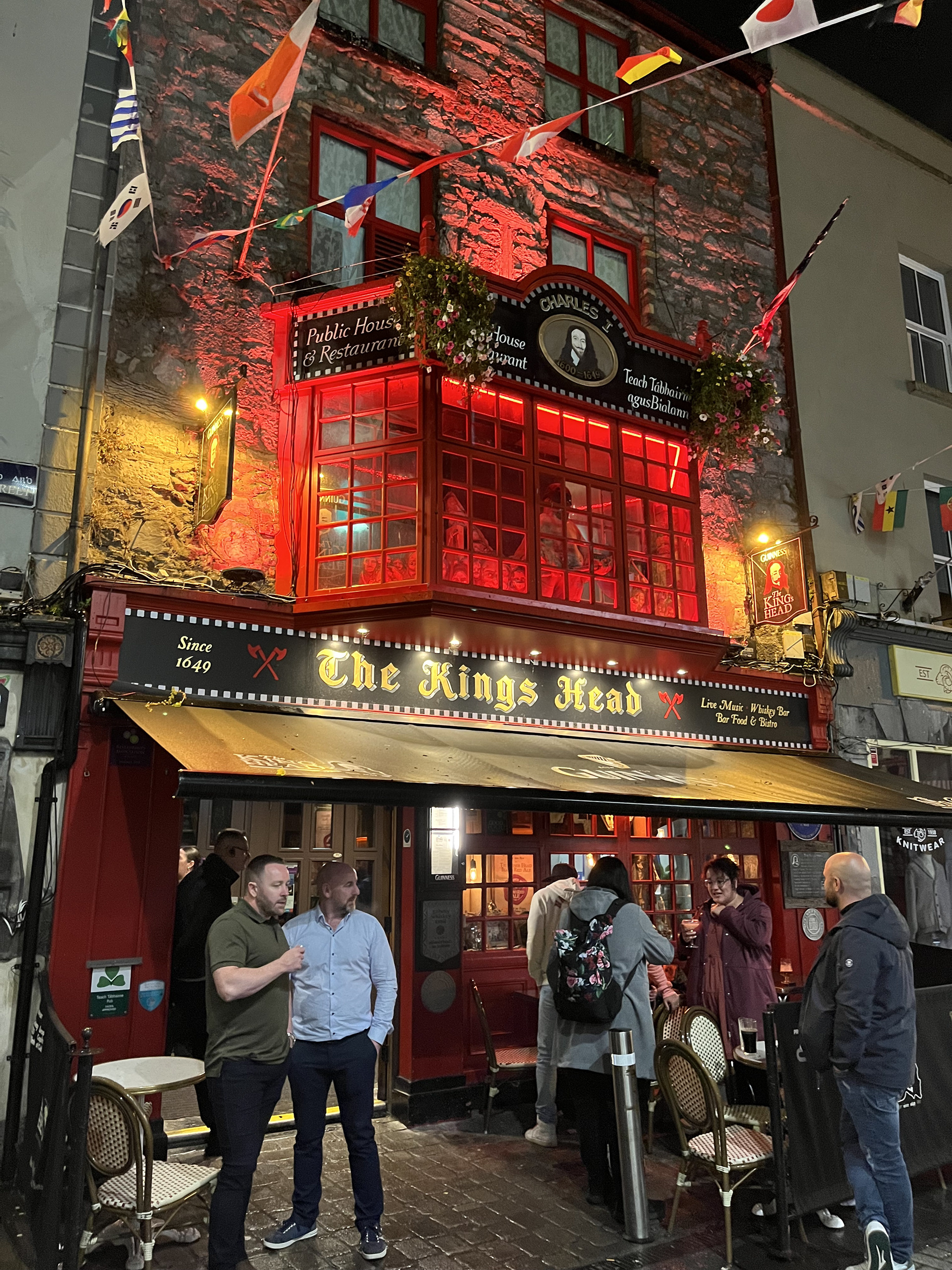 Outside The Kings Head