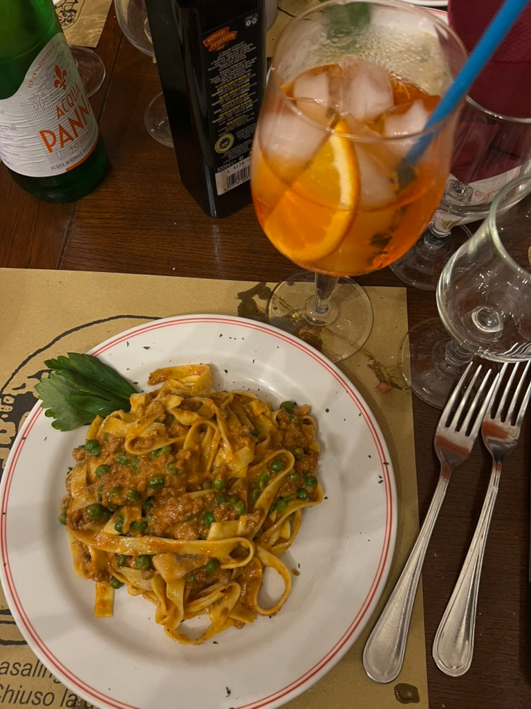 Tagliatelle alla Fiorentina from Trattoria Anita
