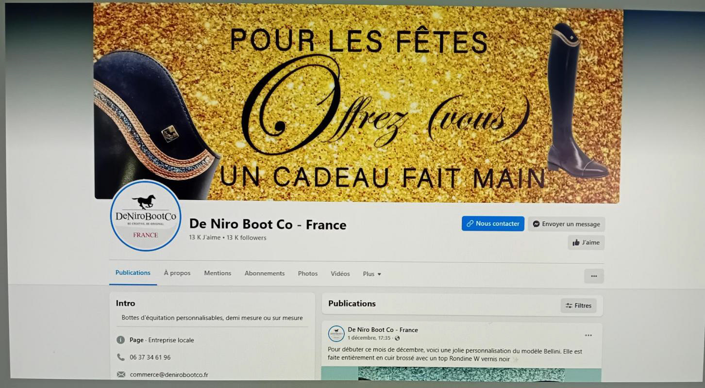 Visuelle pour publicité réseaux sociaux décembre 2023