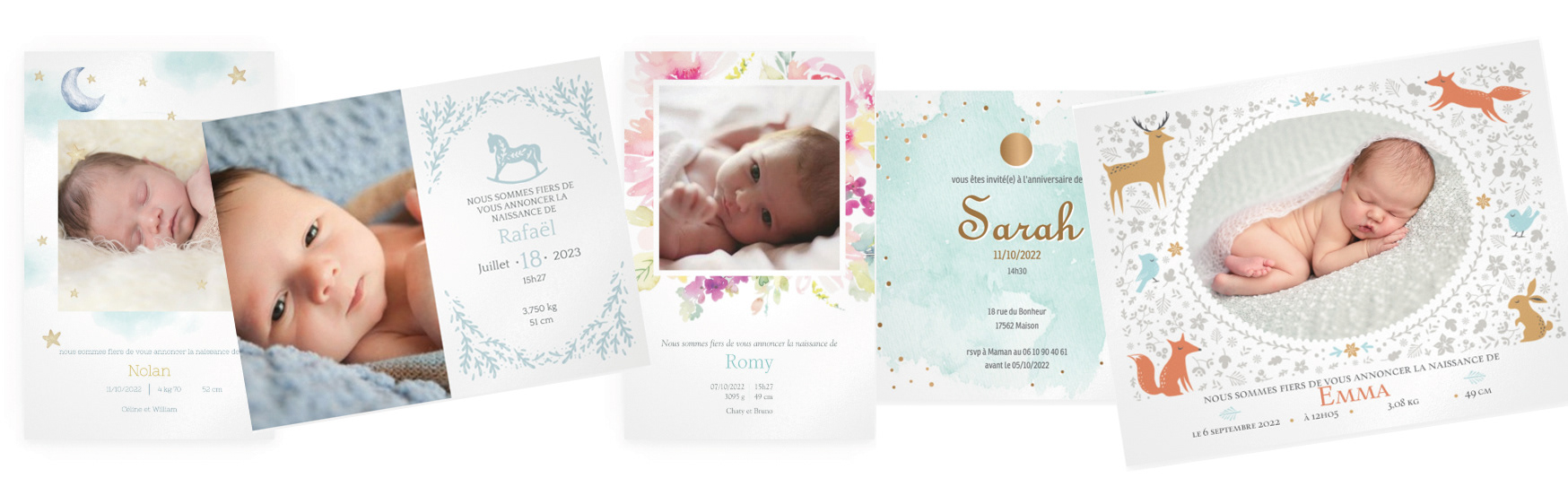 Unique, original et délicat, comme votre enfant !