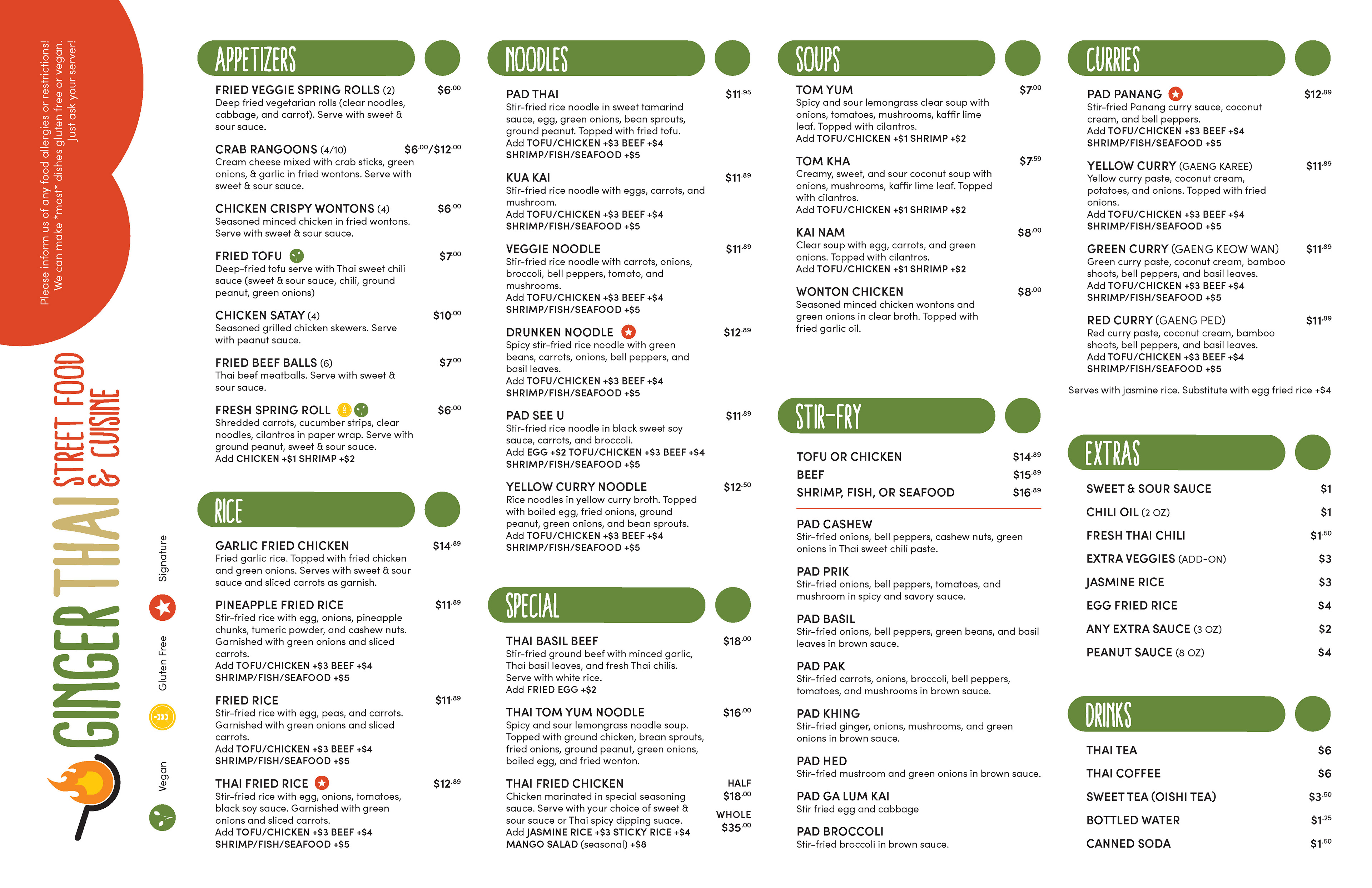 Menu Design