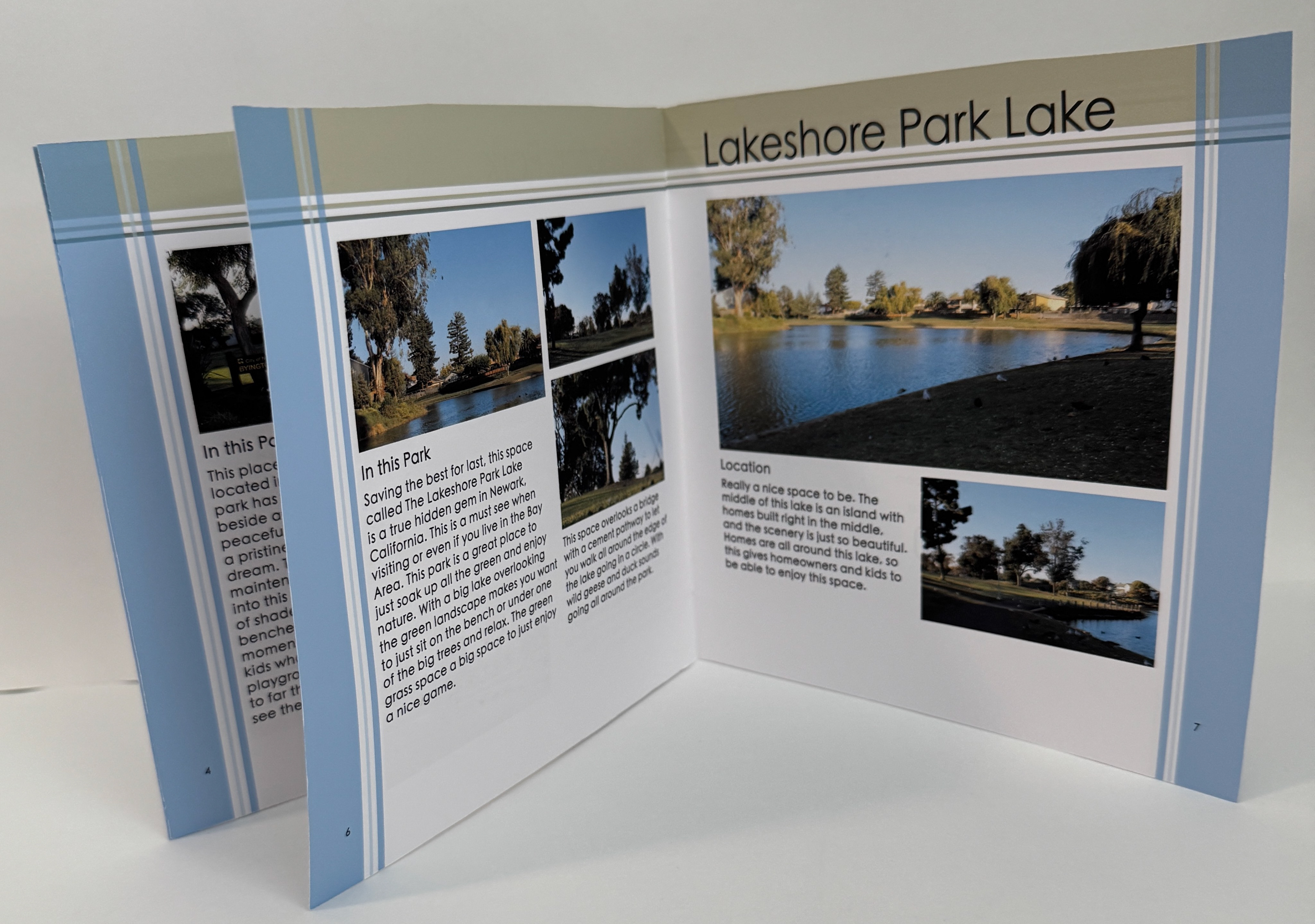 Inside cover of book