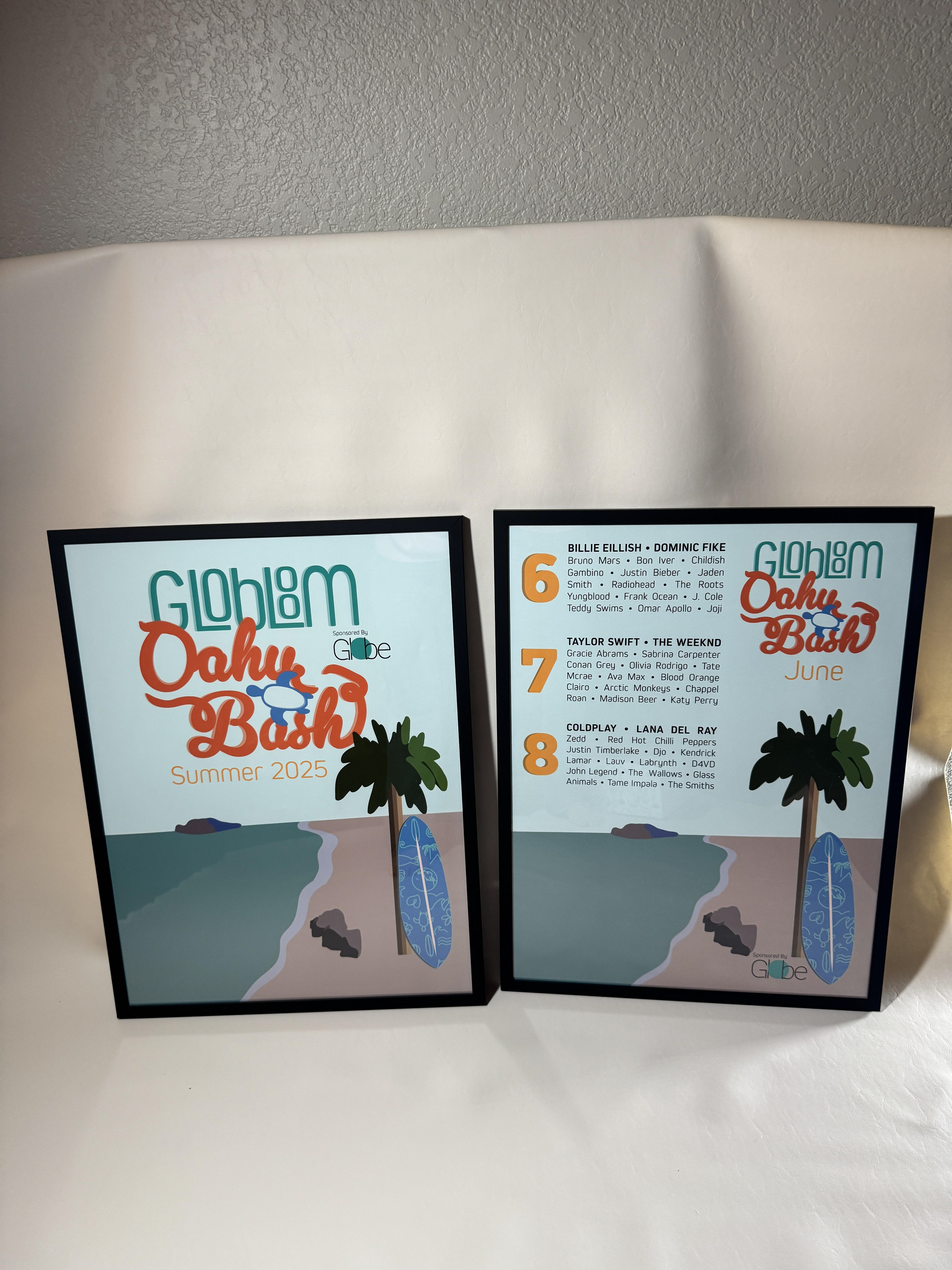 Launch and lineup poster