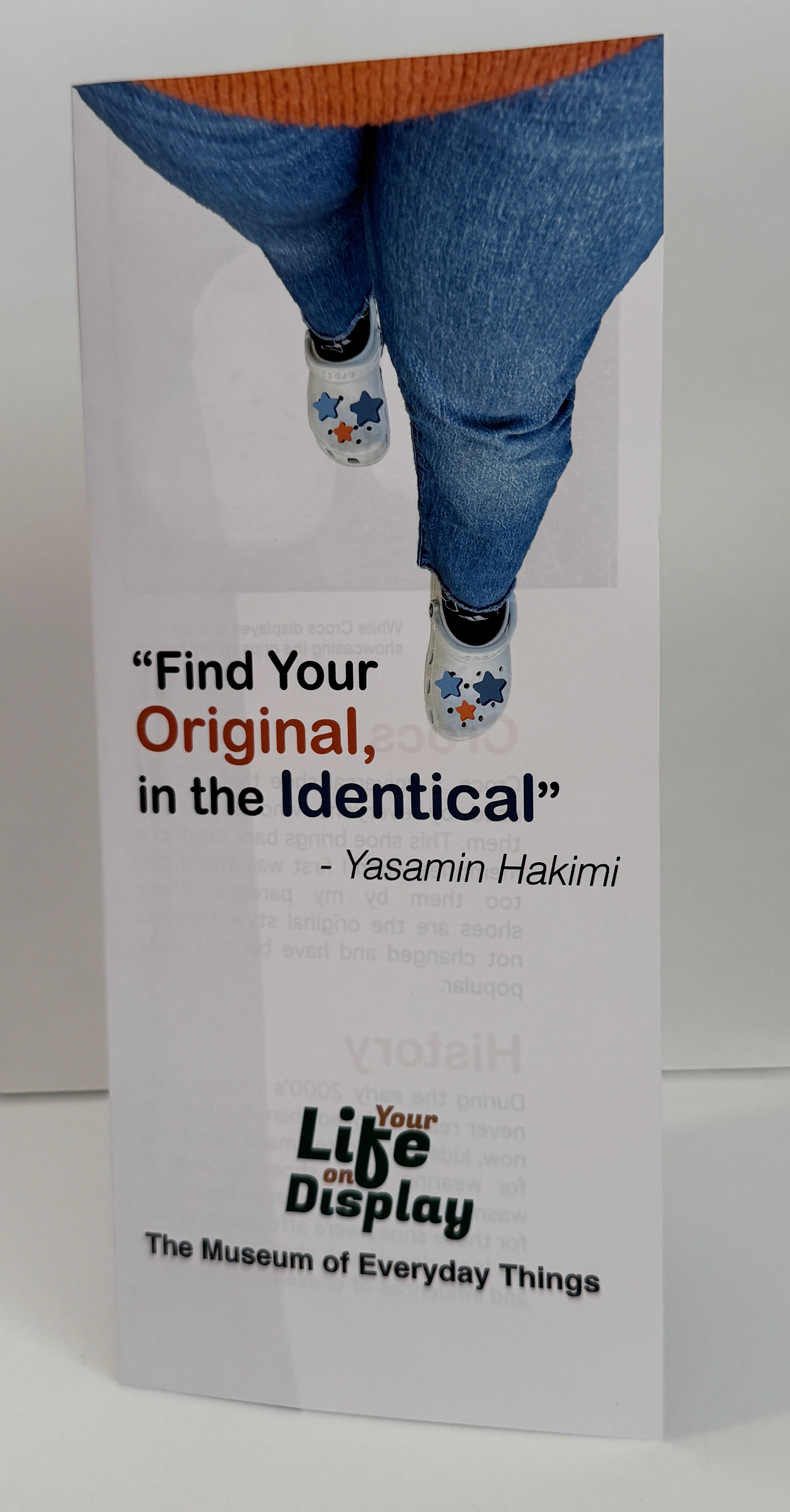 Front Cover of Brochure