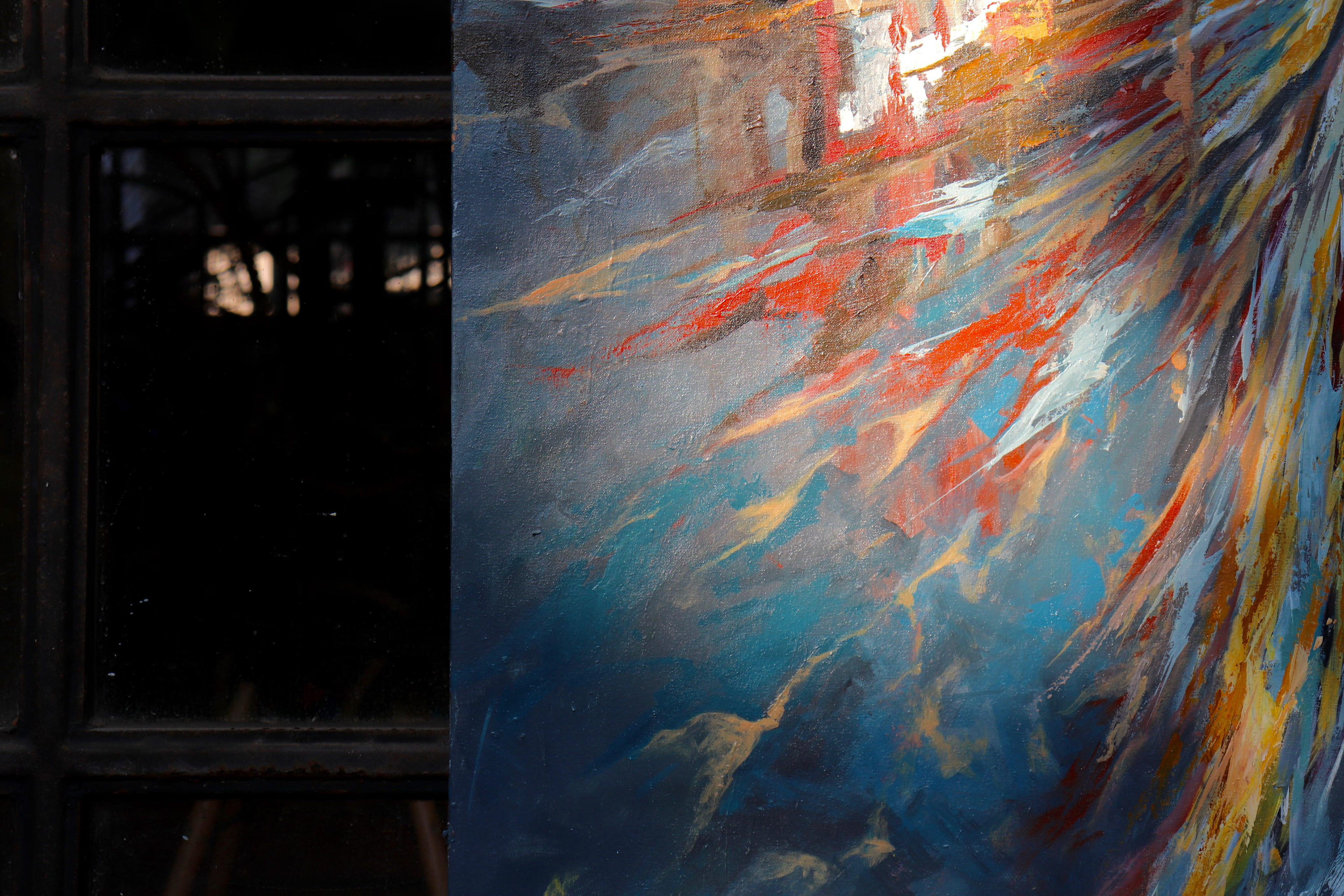embers suspended in the ether, glowing with a residual warmth