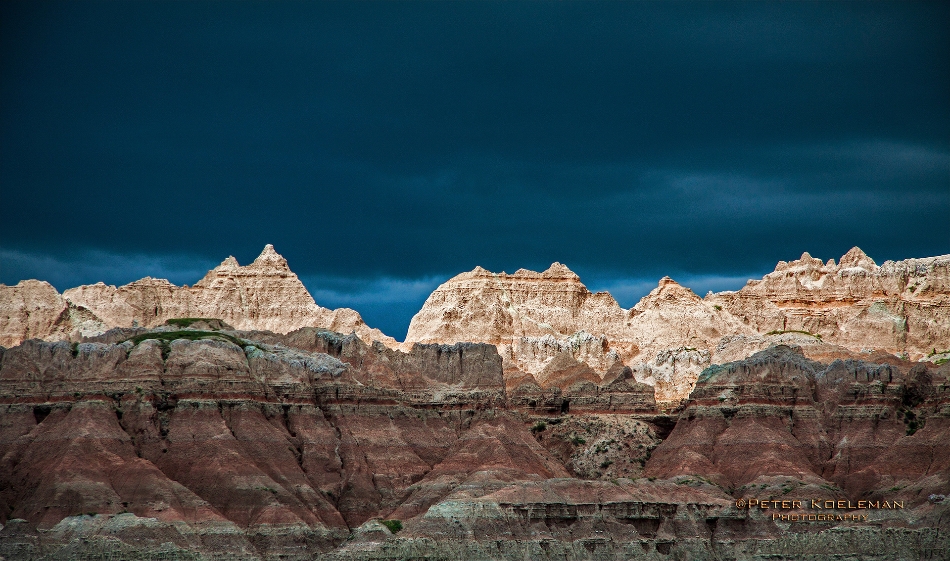 Badlands. South Dakota
