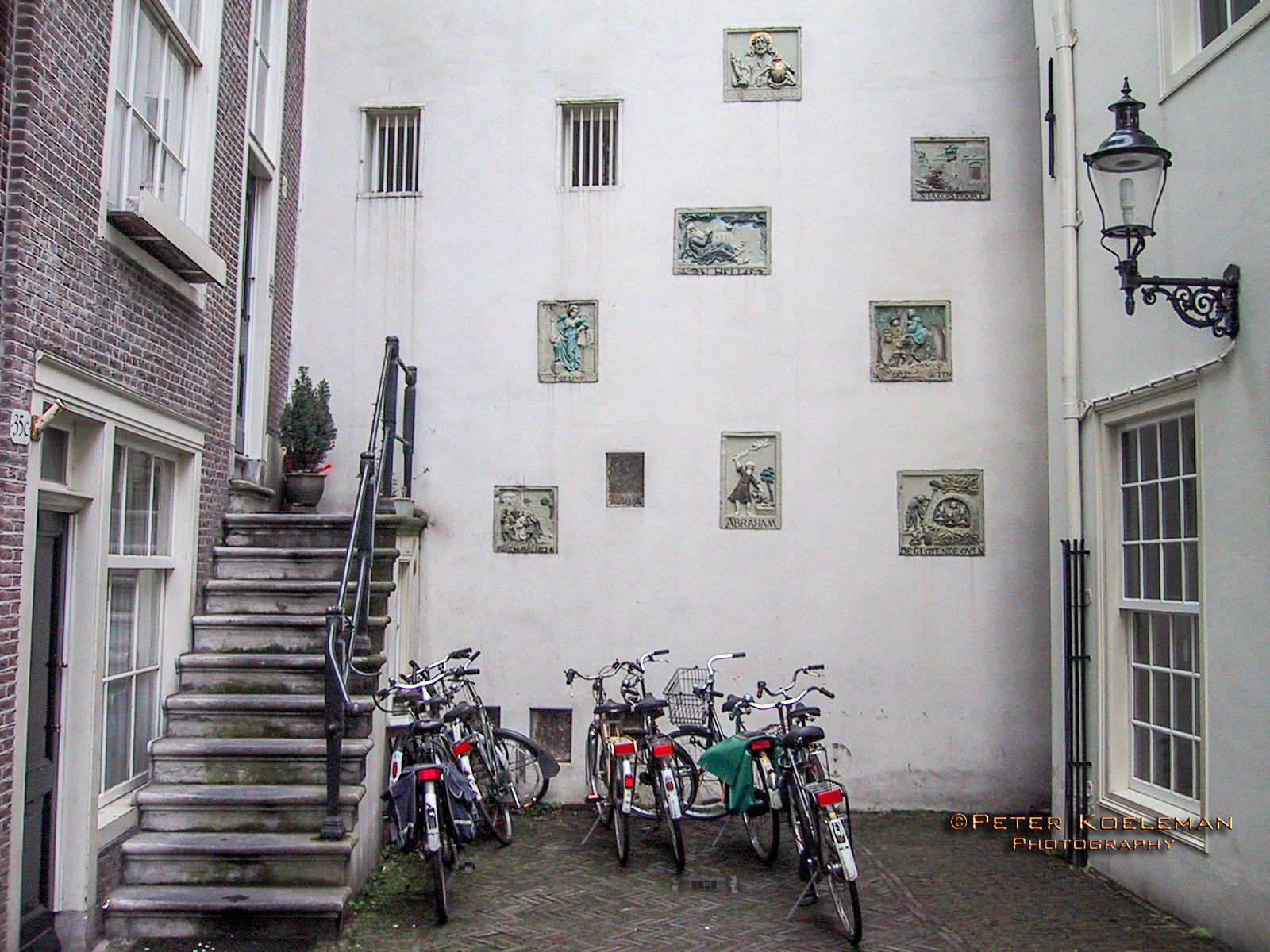 Back of Canal House - Amsterdam