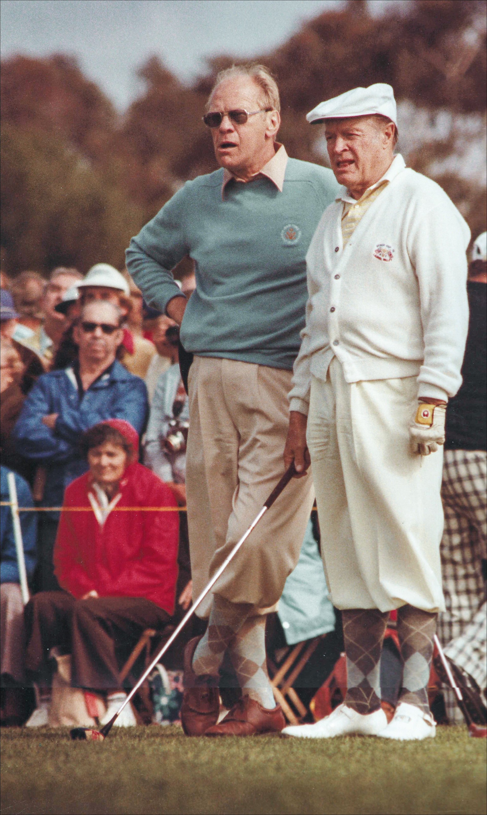 Gerald Ford & Bob Hope - Torrey Pines, CA