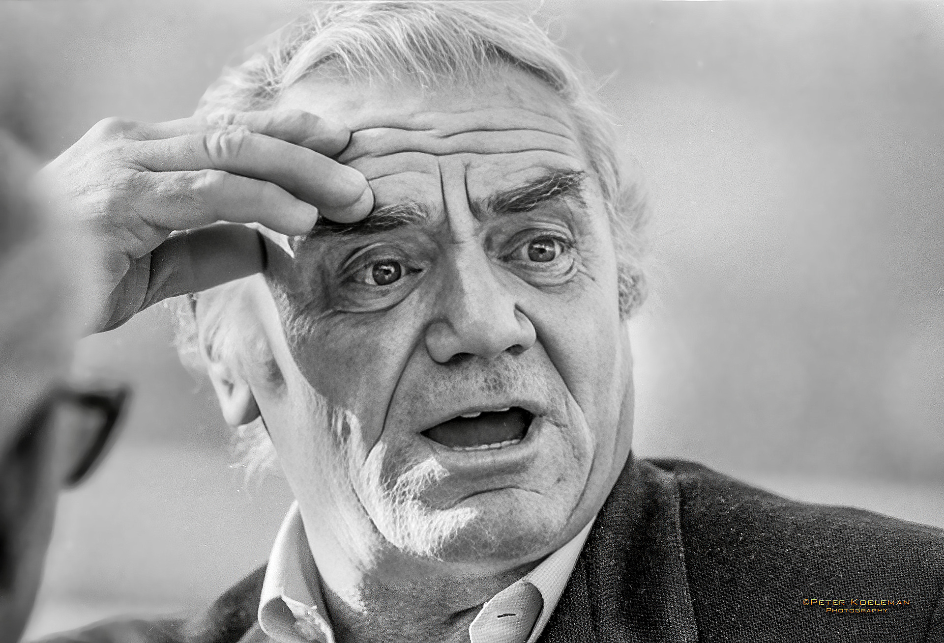 Actor Earnest Borgnine - Del Mar, CA 1988