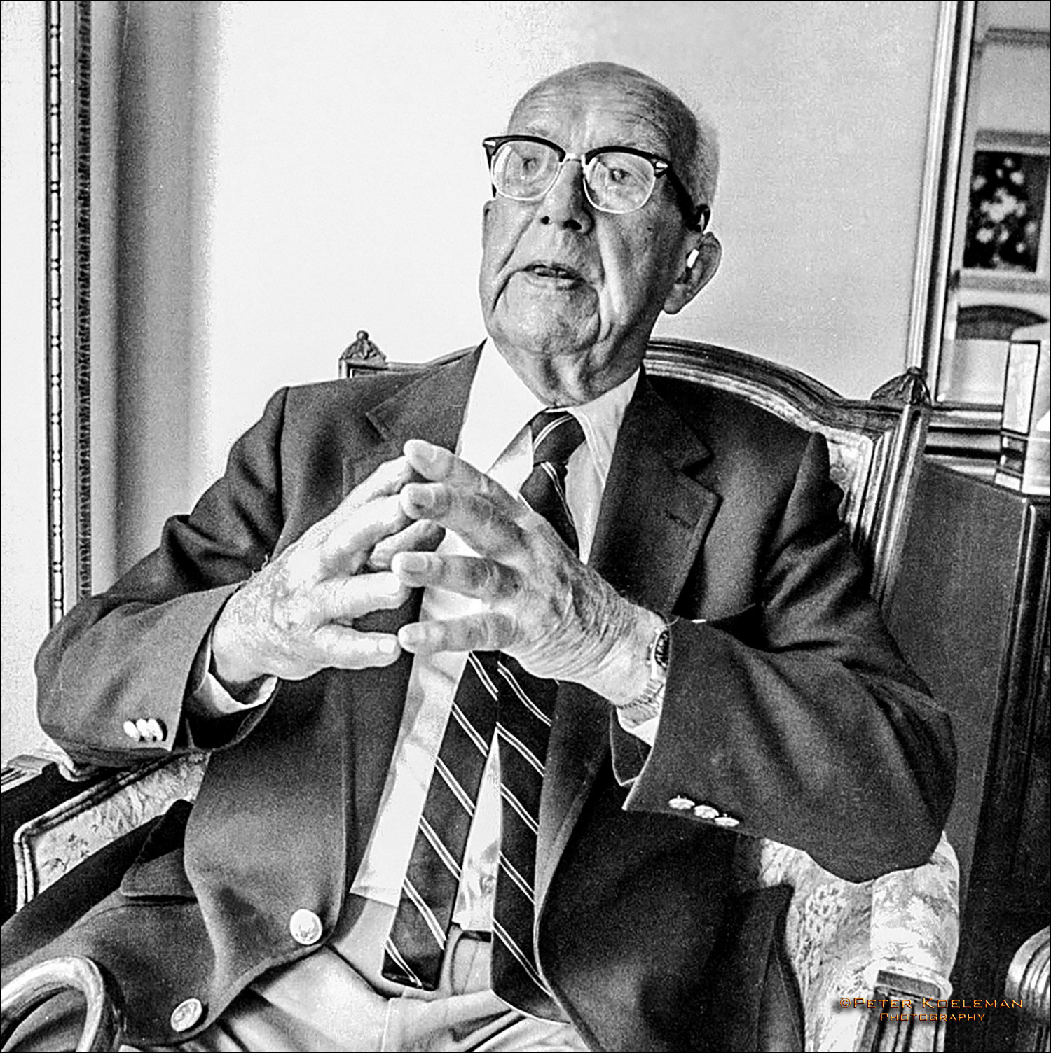 Inventor and Philosopher Buckminster Fuller