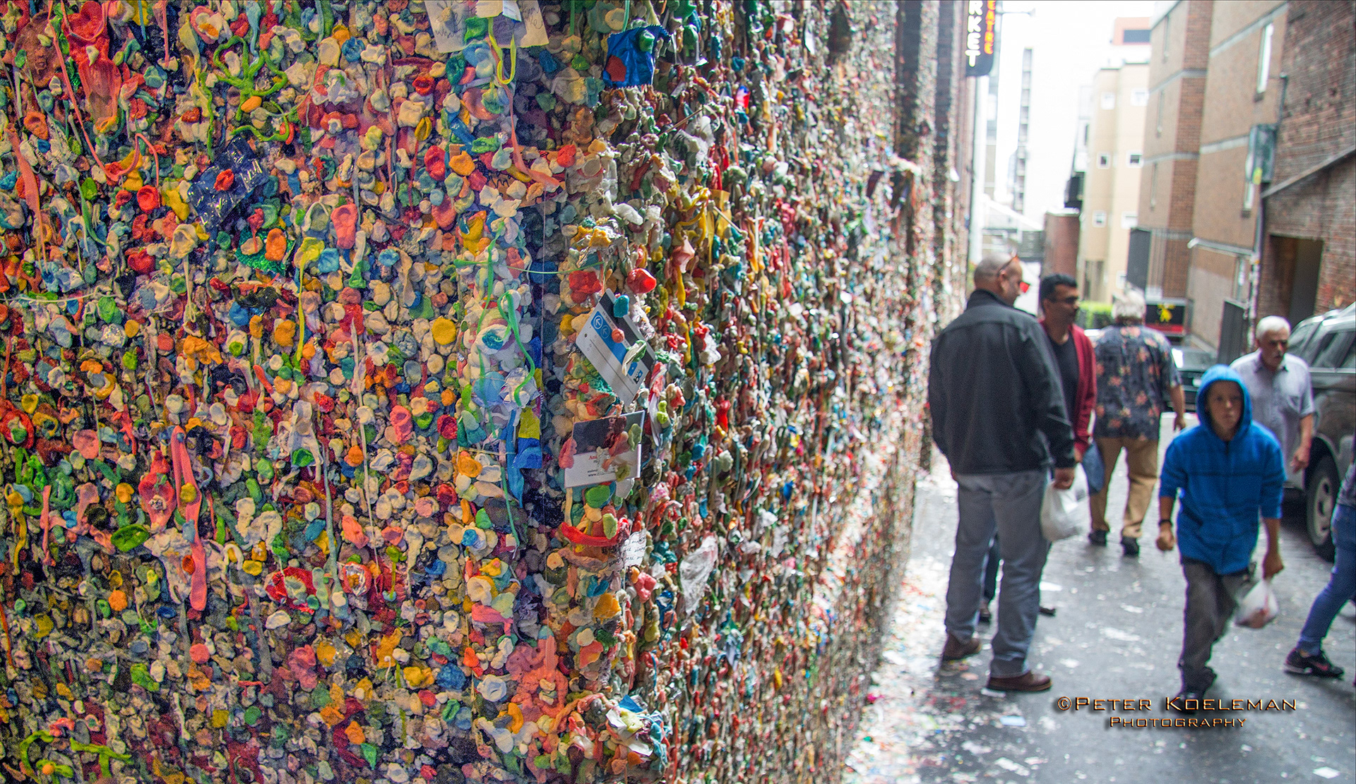 Wall of Gum - Seattle, WA