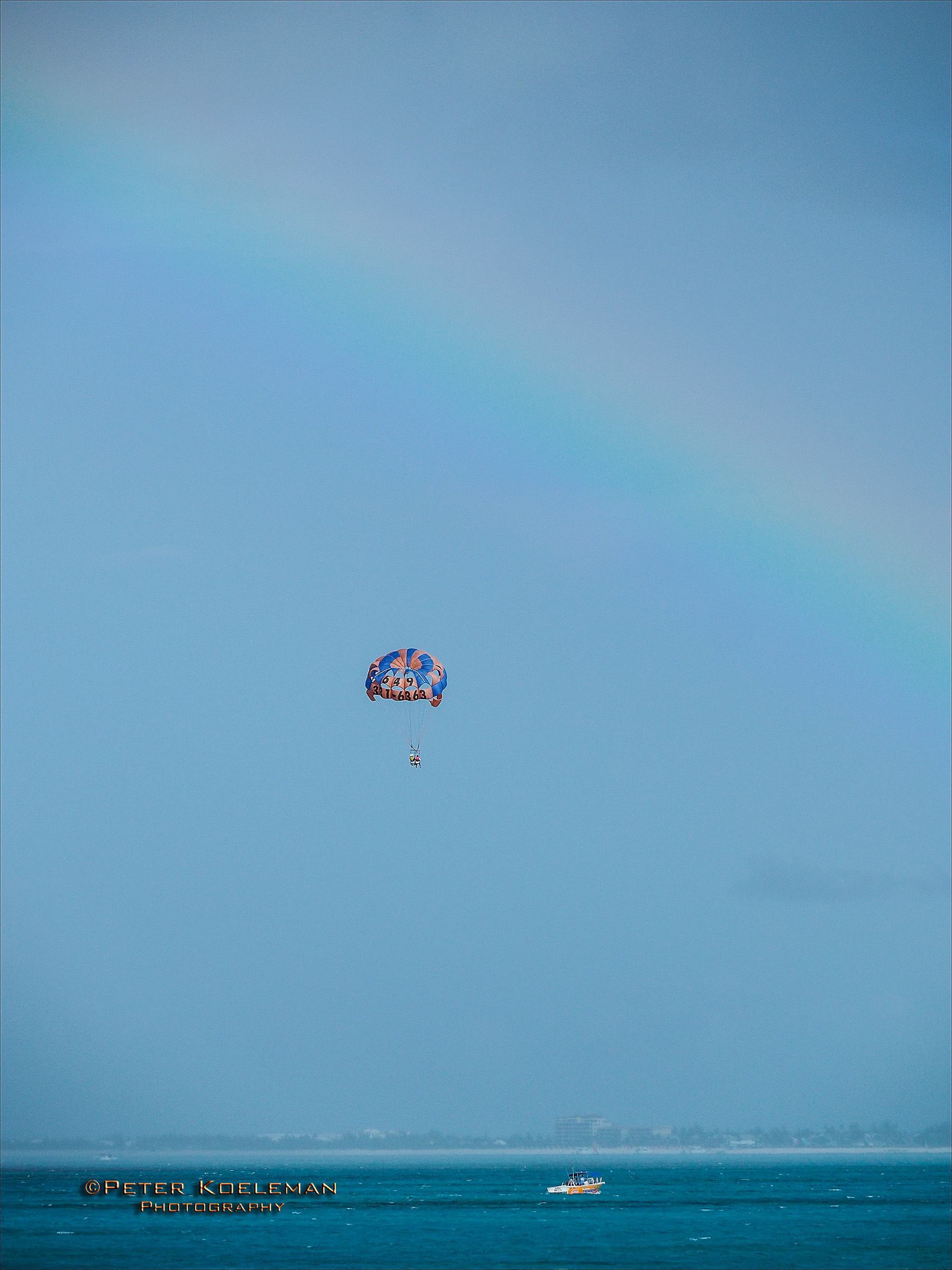 ParaSailing with a Rainbow