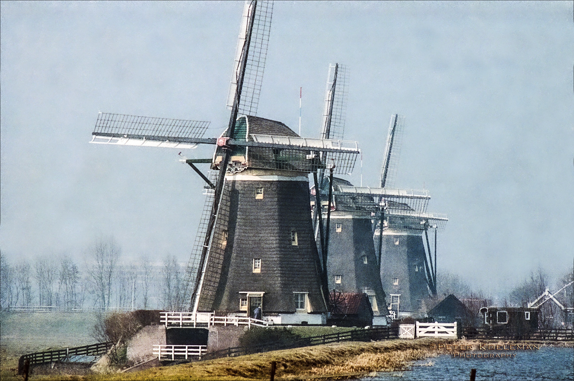 17th Century Windmills - Leidschendam