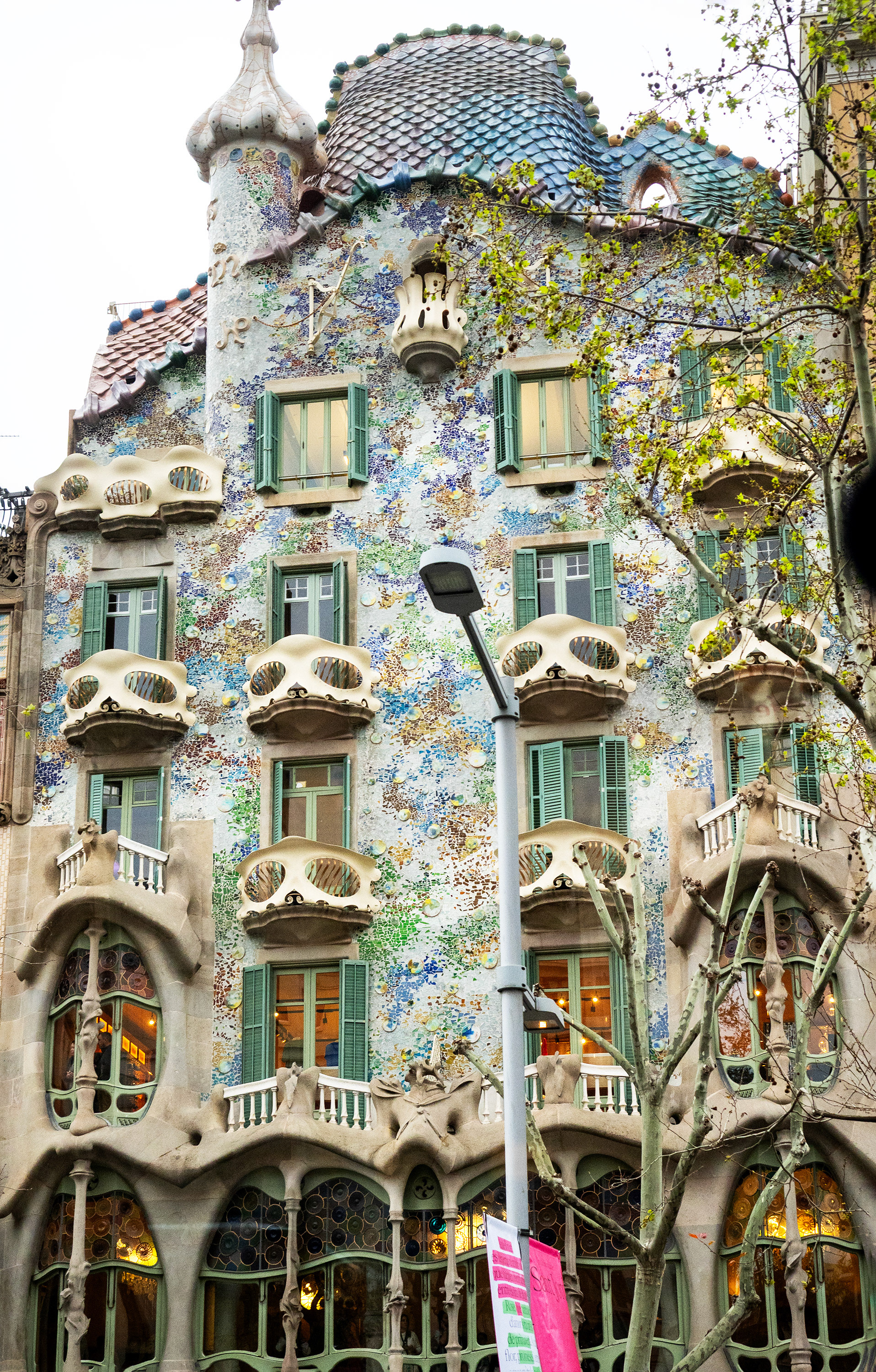 Office Building in Barcelona Designed by Antoni Gaudi