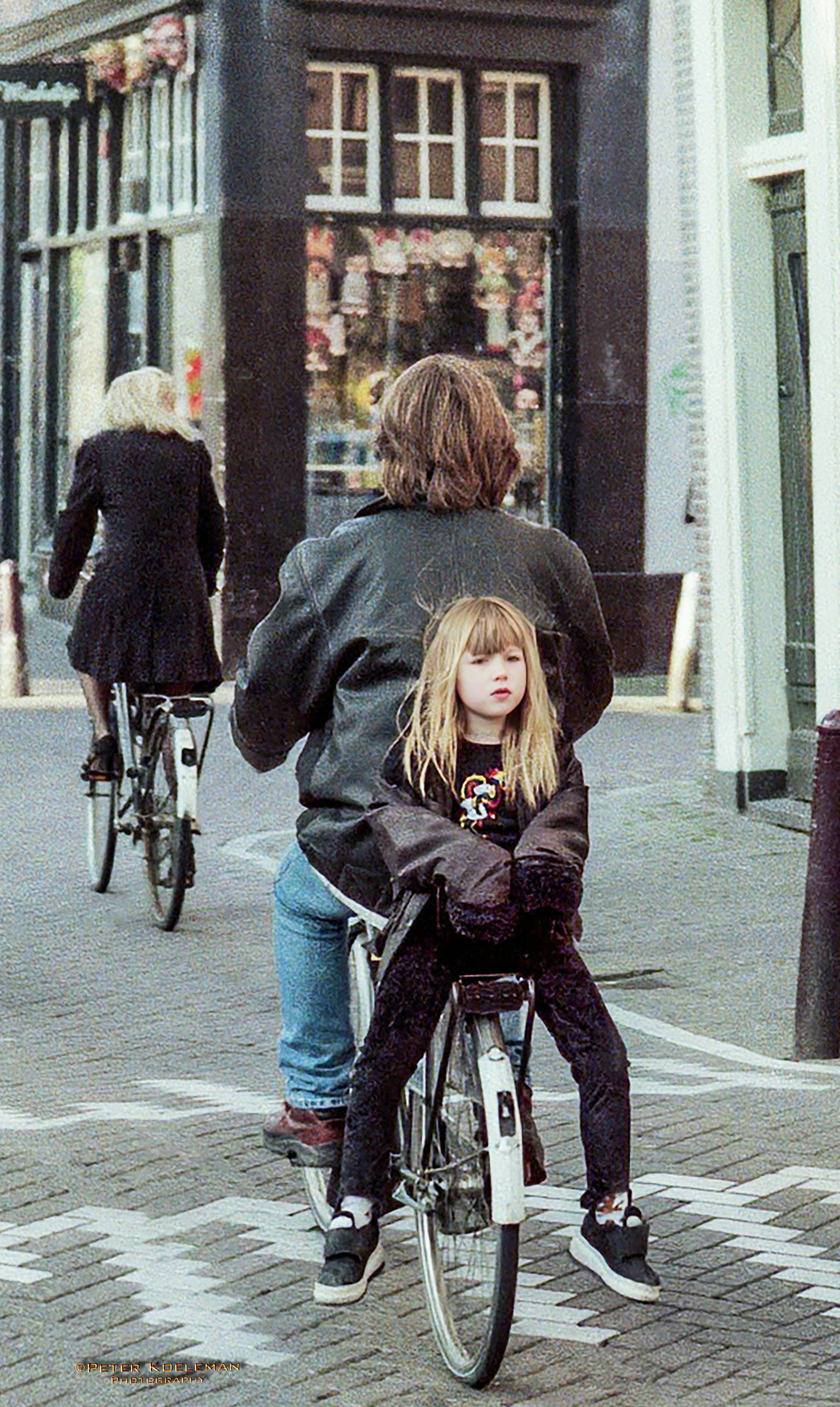 Biking in Amsterdam