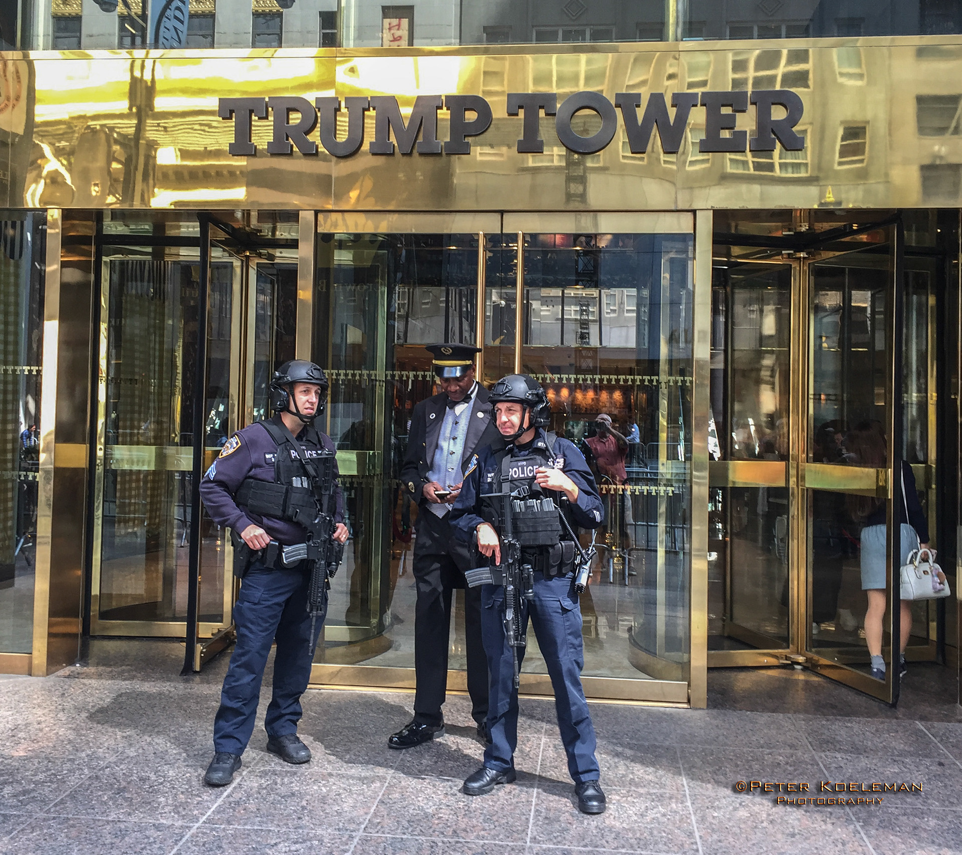 Trump Tower Guards and Doorman - Manhatten