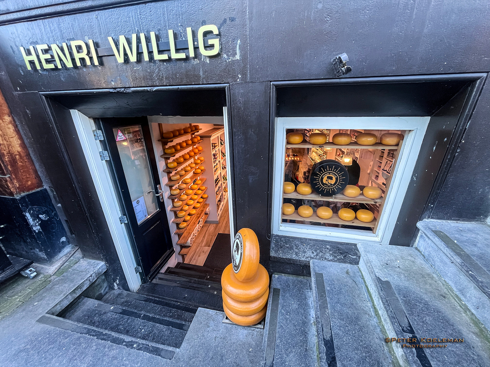 Dutch Cheese Shop in Amsterdam