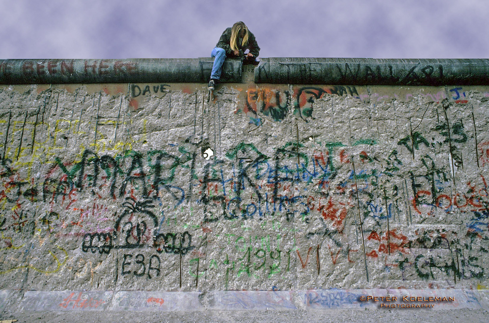 On the Wall - Berlin 1990