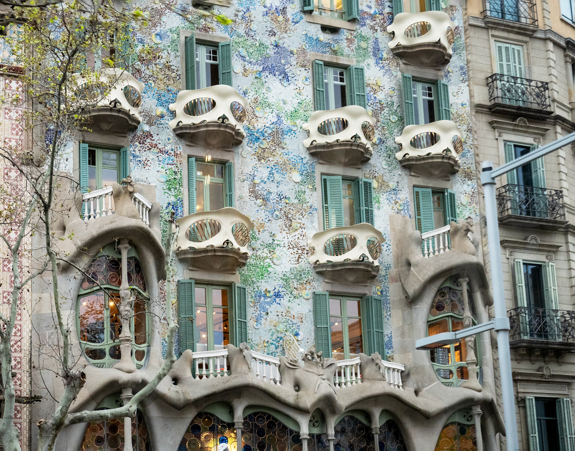 Office Building in Barcelona Designed by Antoni Gaudi