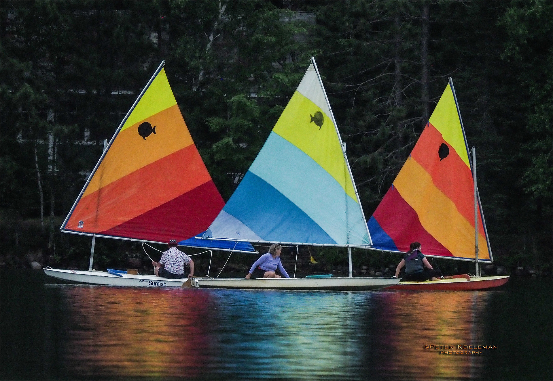 Sailboat Race - Cotton, MN