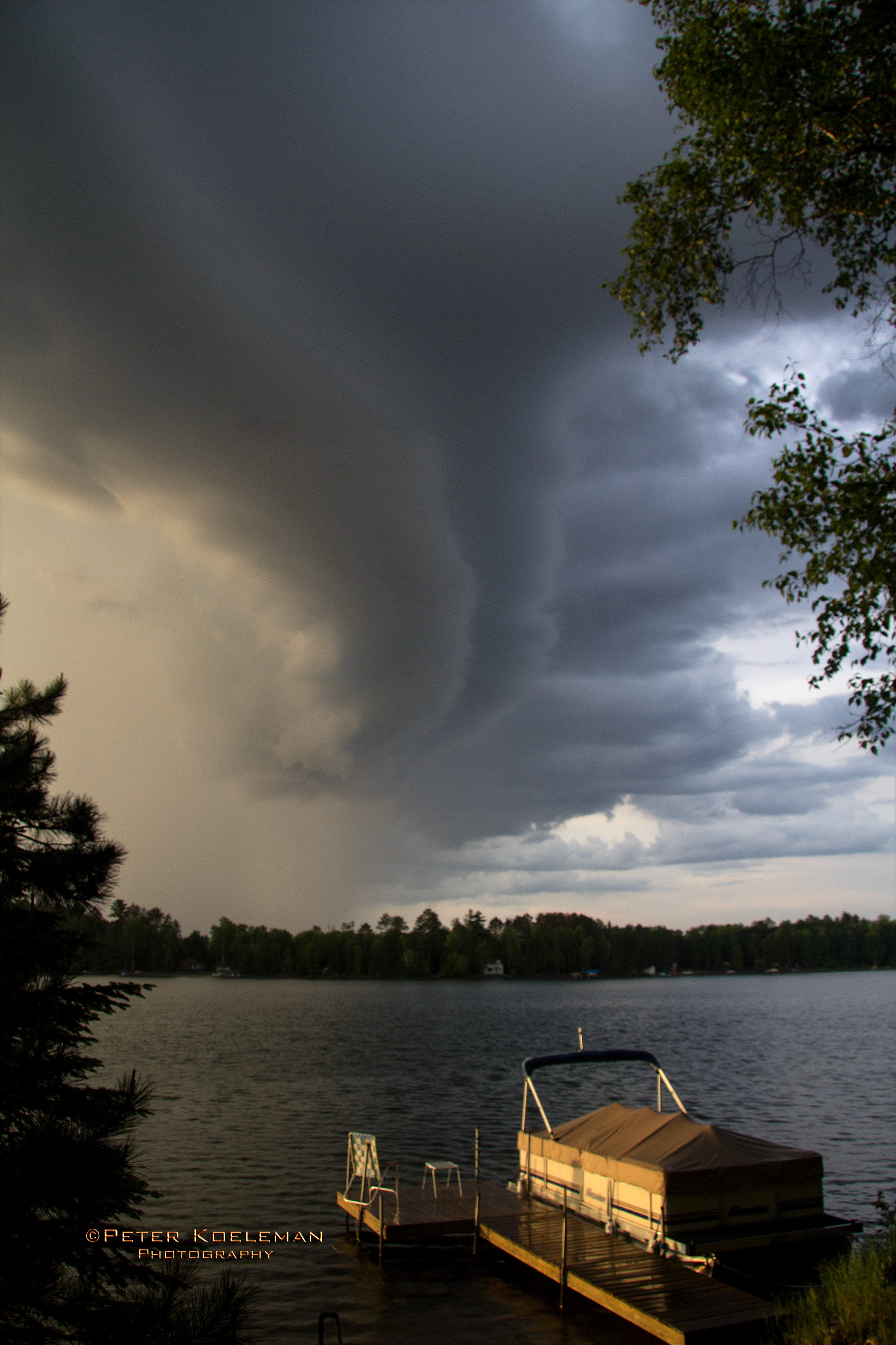 Storm over Rose Lake, MN
