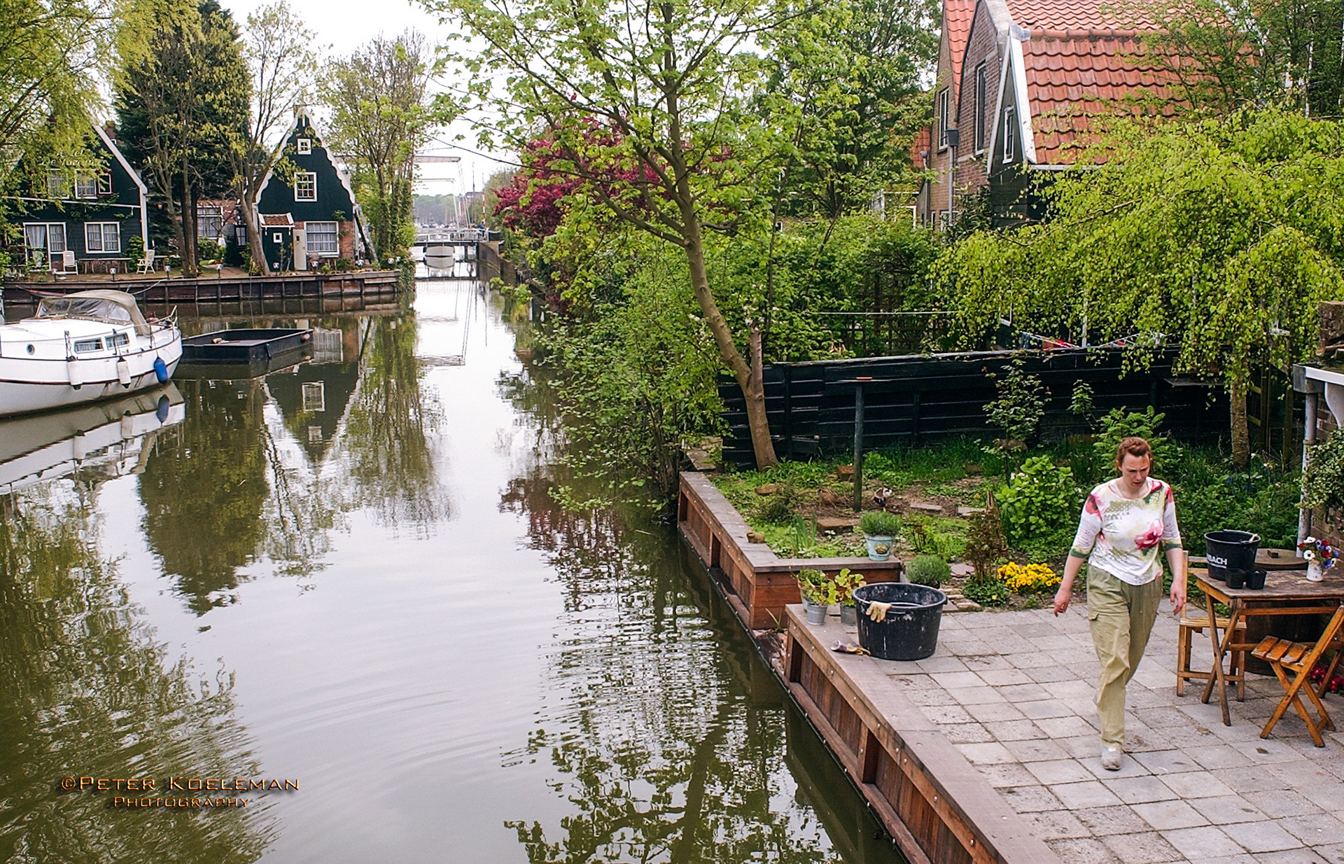Houses on the Water - Edam