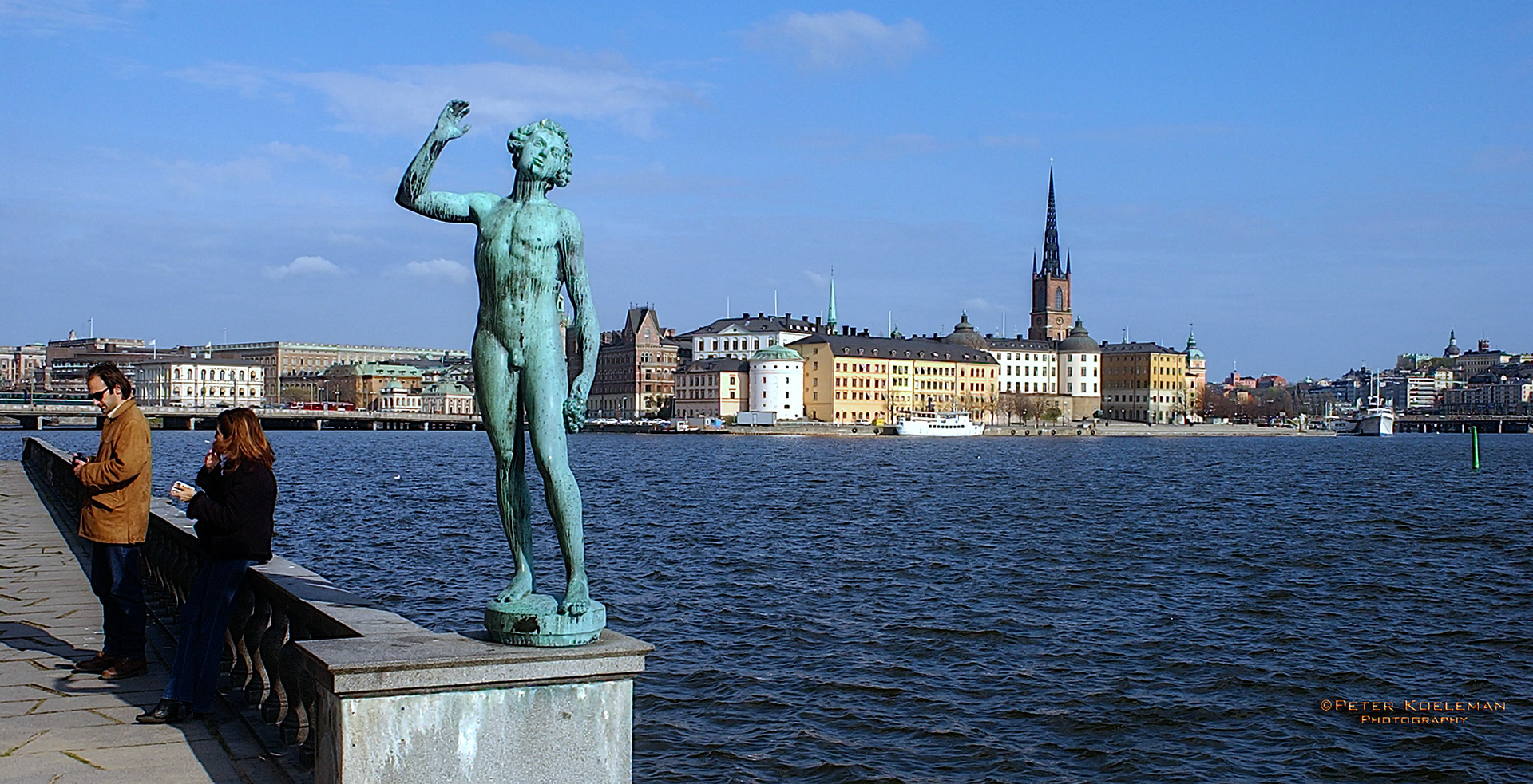 View of Old Town from City Hall - Stockholm
