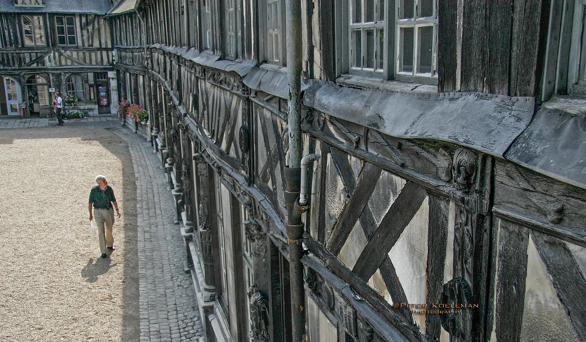 Black Death Ossuary  Grounds - Aitre de St. Maclou - Rouen