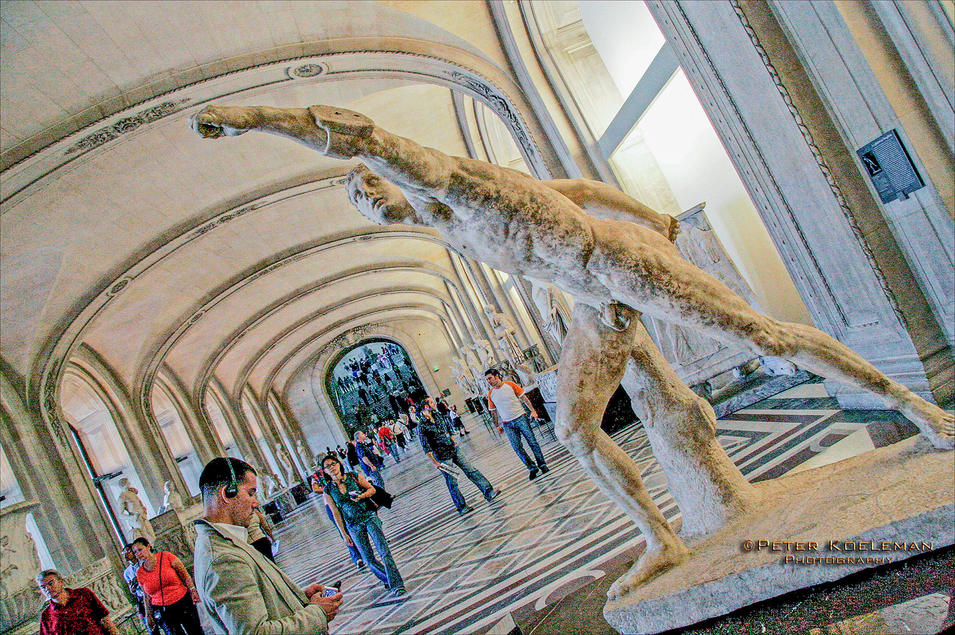 Statue in the Louvre - Paris
