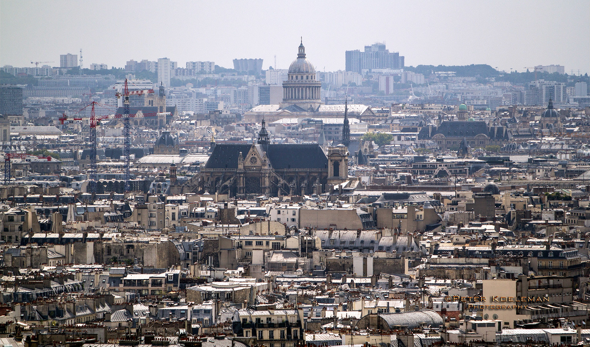 View from Sacred Coeur - Paris