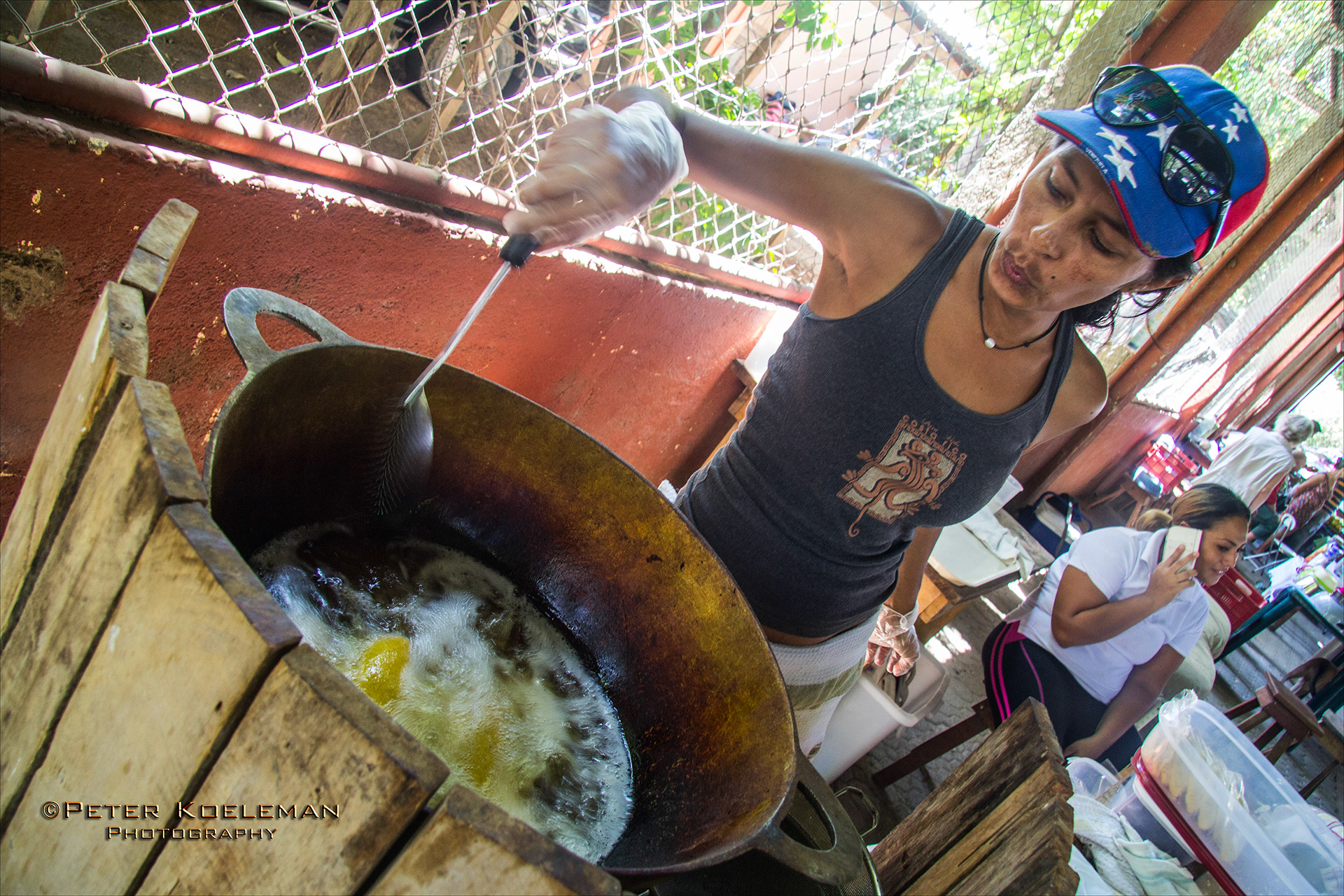 Making Empanadas in La Potrero