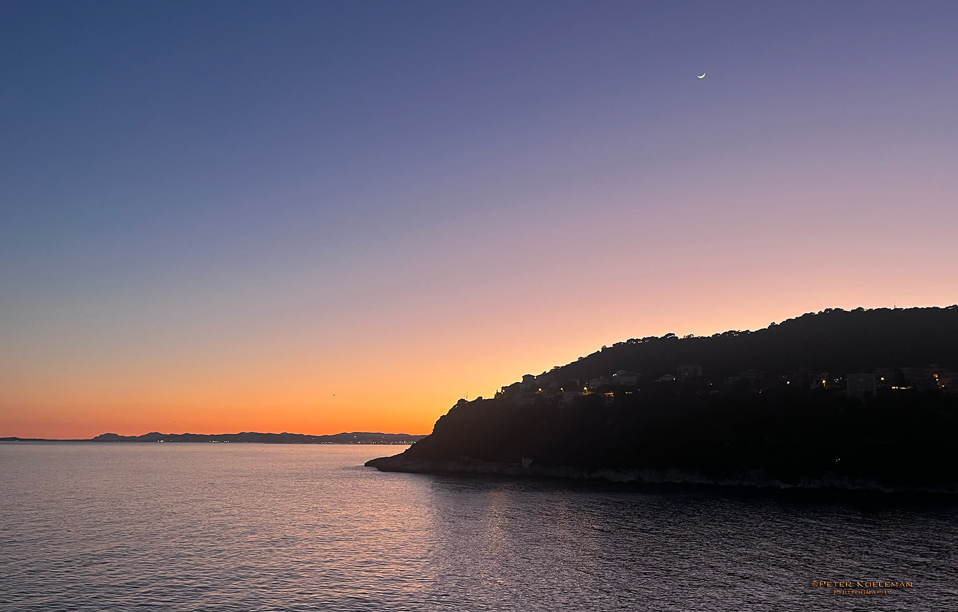 VilleFranche-Sur-Mer with Nice in the Background