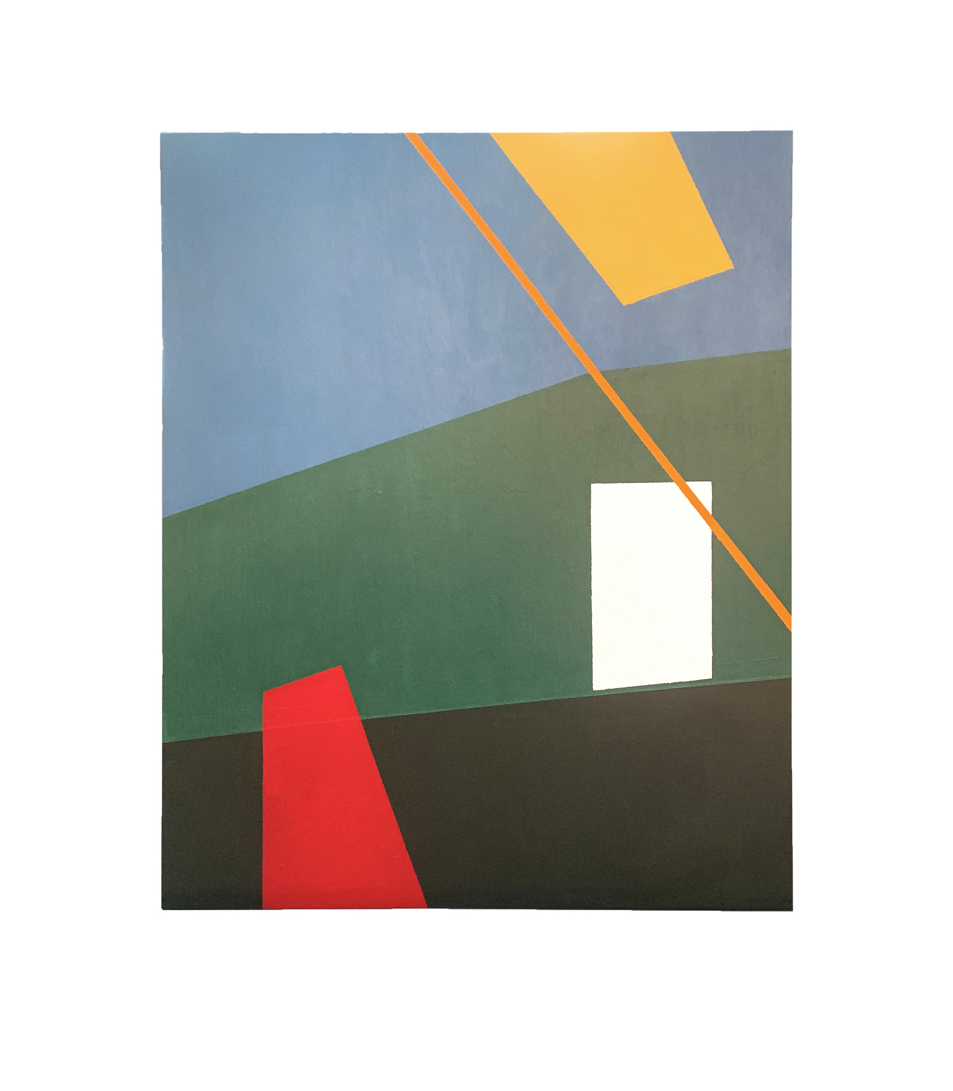 Untitled, 2022. Acrylic on canvas, 24 x 30 inches.